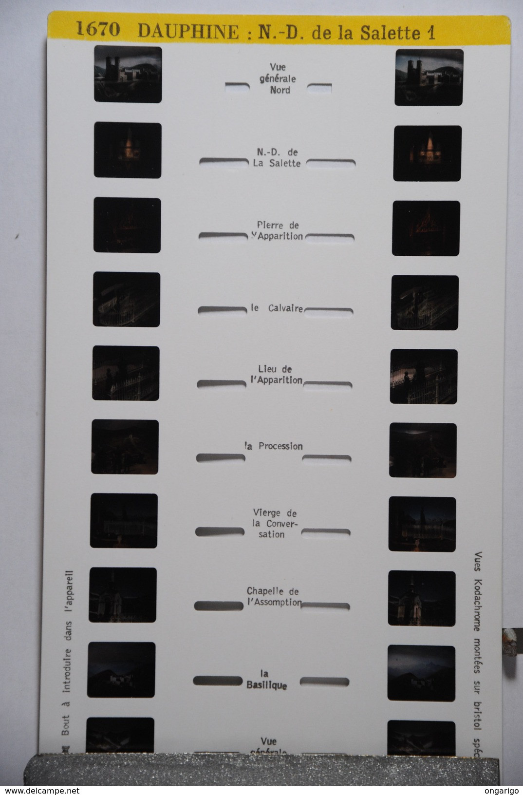 LESTRADE :  1670  DAUPHINE : N.D. DE LA SALETTE 1 - Visionneuses Stéréoscopiques