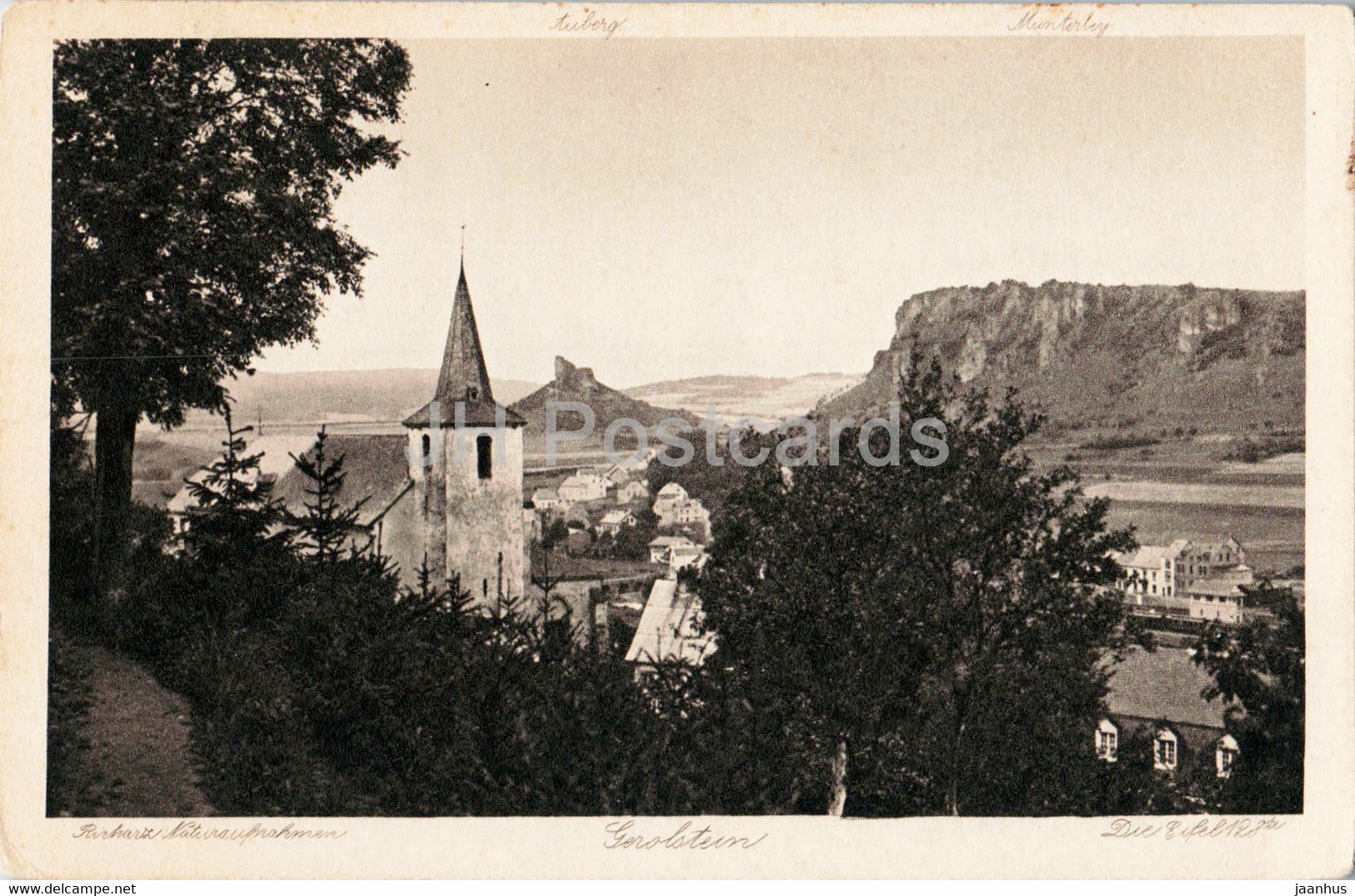 Gerolstein - Eifel - Richarz Naturaufnahmen - Old Postcard - Germany - Unused - Gerolstein