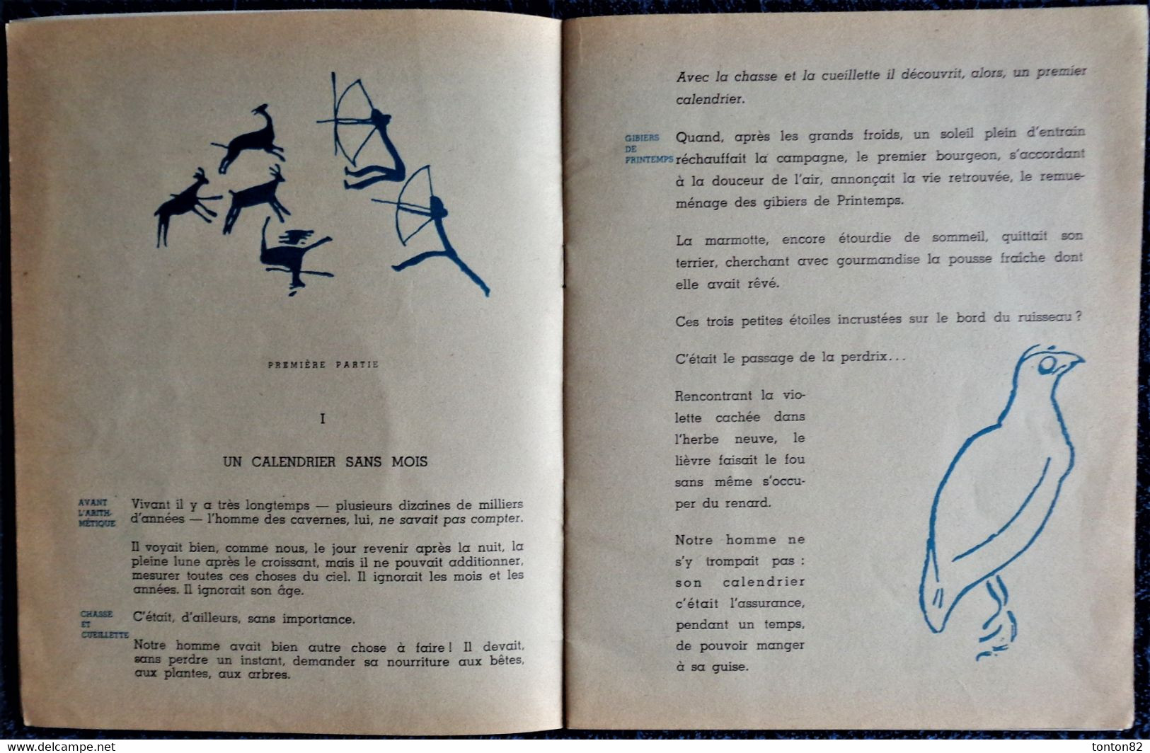 La Récréation N° 12 & 13 - Histoire Du Calendrier - Tomes 1 & 2 - Éditions De L'accueil - ( 1956 ) . - Learning Cards