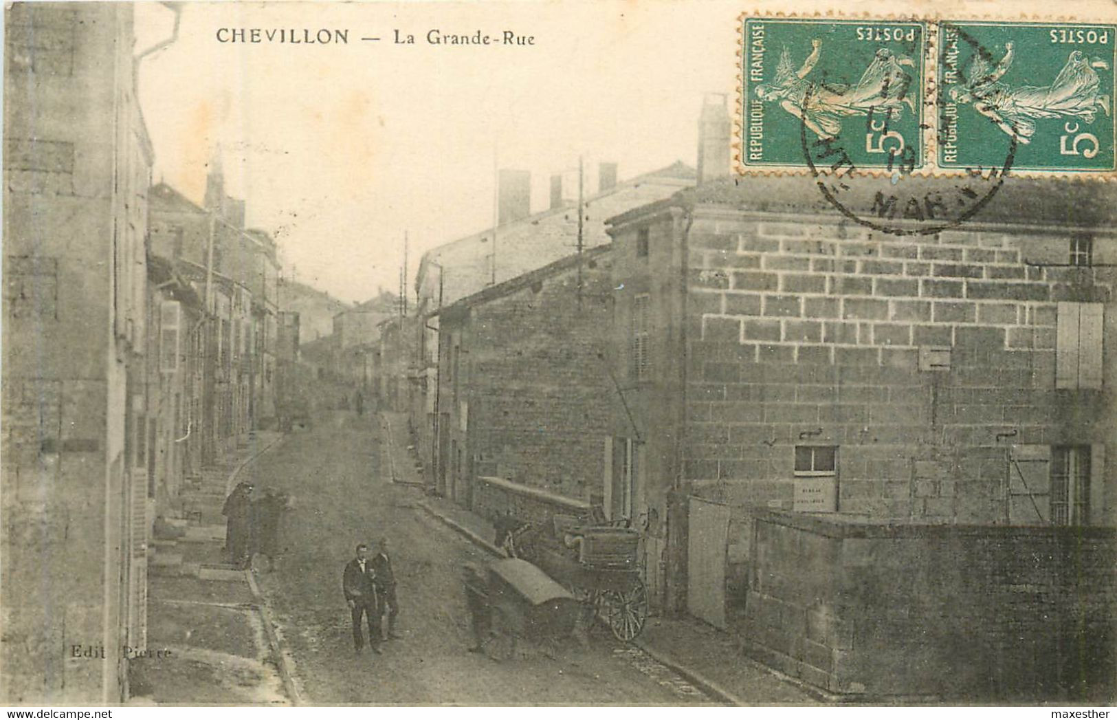 CHEVILLON  La Grande Rue - Chevillon