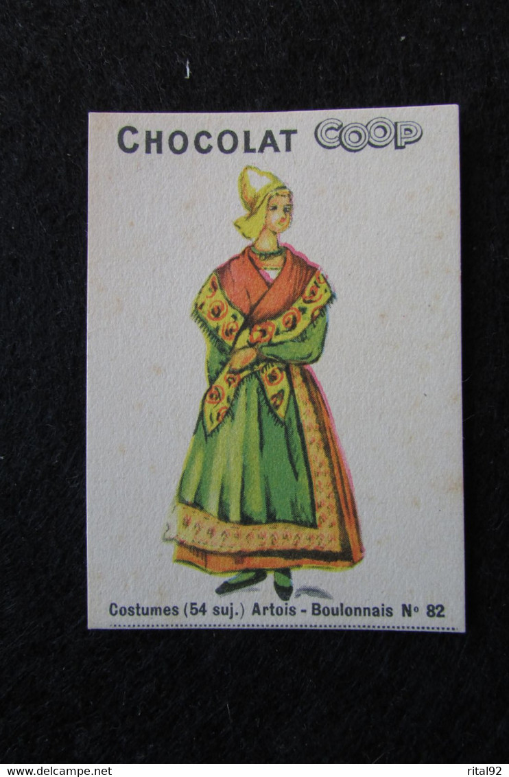 Image "Chocolat COOP" - Série "COSTUMES" - Other & Unclassified