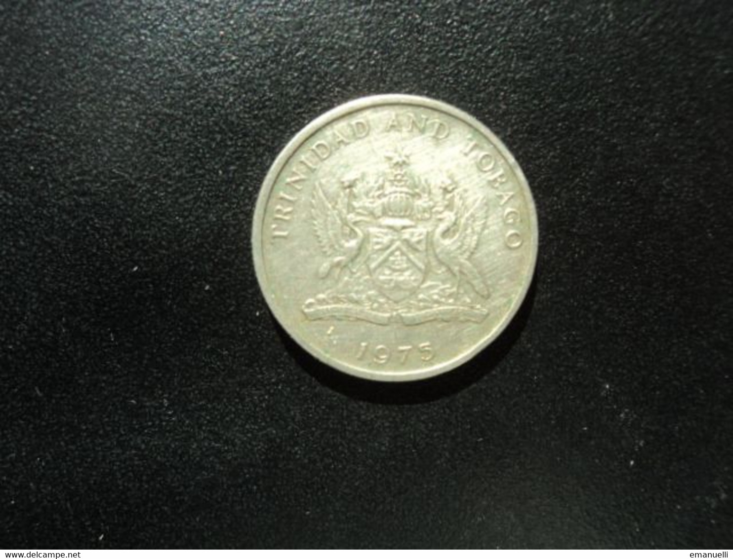 TRINITÉ ET TOBAGO * : 25 CENTS  1975    KM 28      TTB+  ** - Trinidad & Tobago