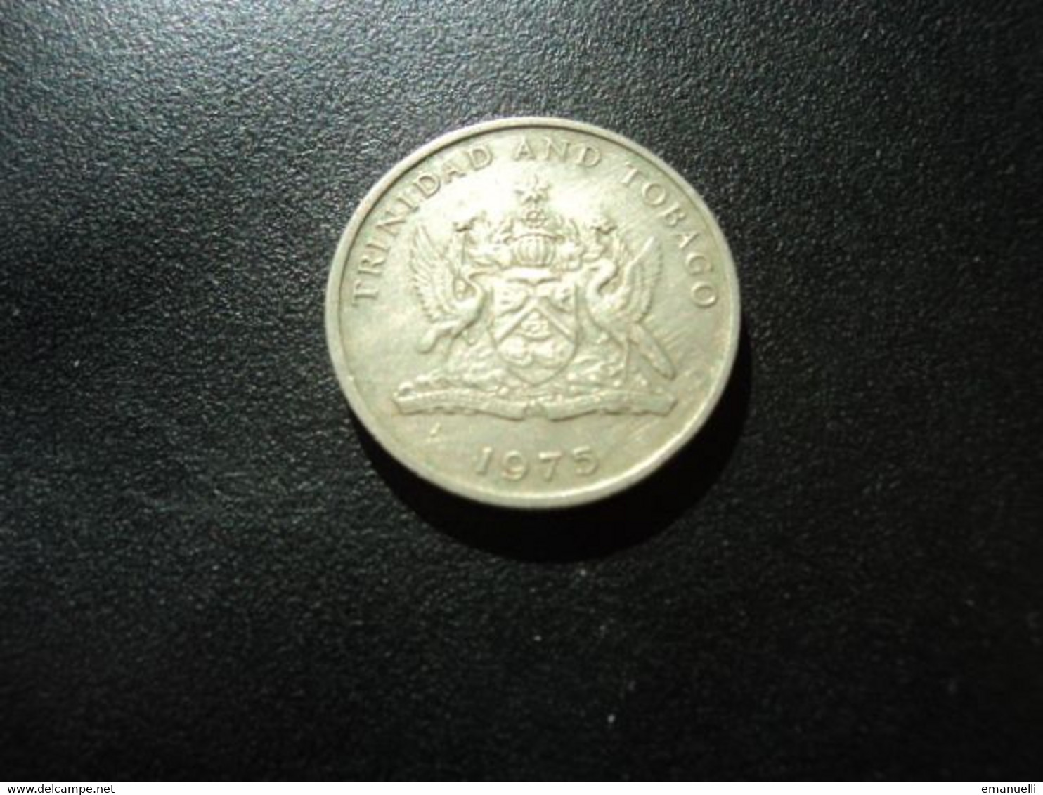 TRINITÉ ET TOBAGO * : 25 CENTS  1975    KM 28      TTB+  ** - Trinidad & Tobago