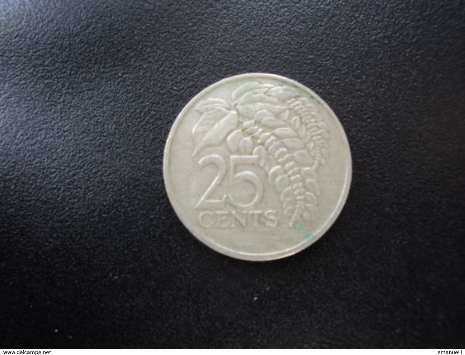 TRINITÉ ET TOBAGO * : 25 CENTS  1975    KM 28      TTB+  **