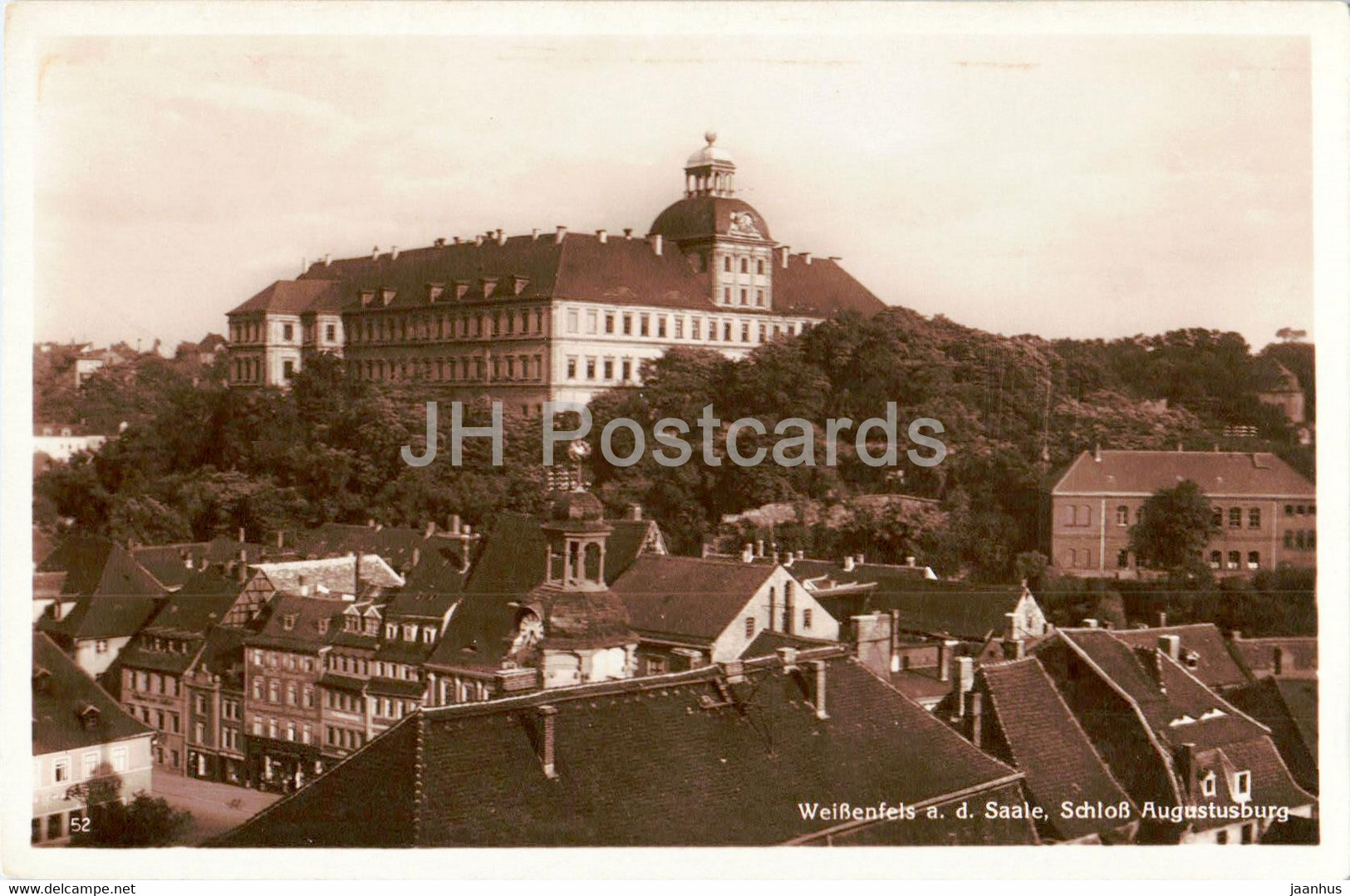 Weissenfels A D Saale - Schloss Augustusburg - Castle - Old Postcard - 1930 - Germany - Used - Weissenfels