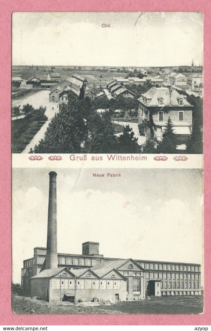 68 - GRUSS Aus WITTENHEIM - Neue Fabrik - Cité Minière - Wittenheim