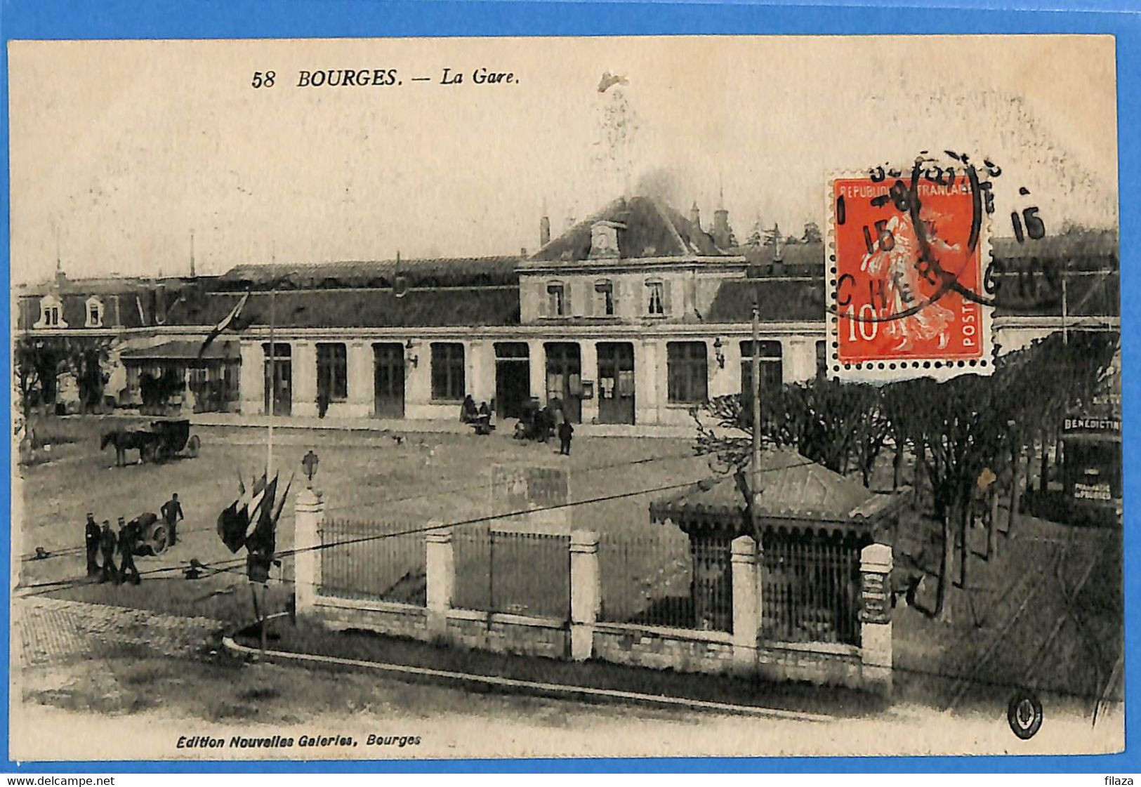 18 - Cher - Bourges - La Gare (N9677) - Bourges