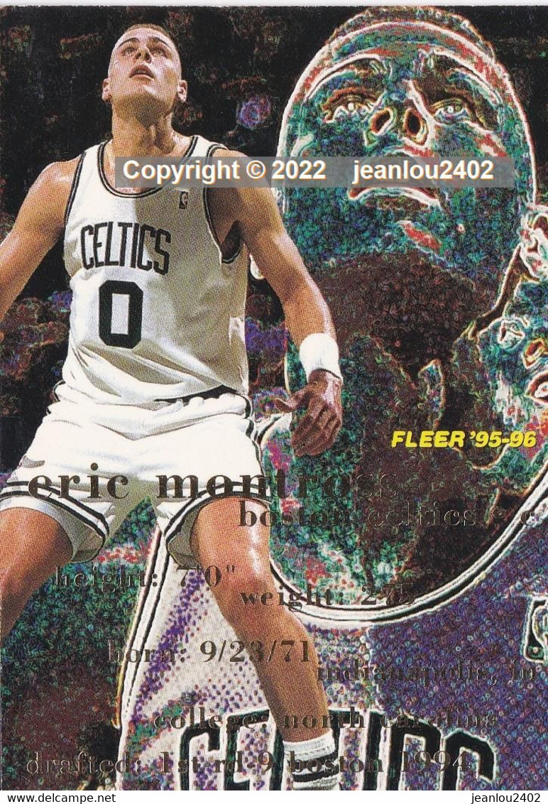 CARTE NBA 10 - ERIC MONTROSS  - 95/96 - 1990-1999