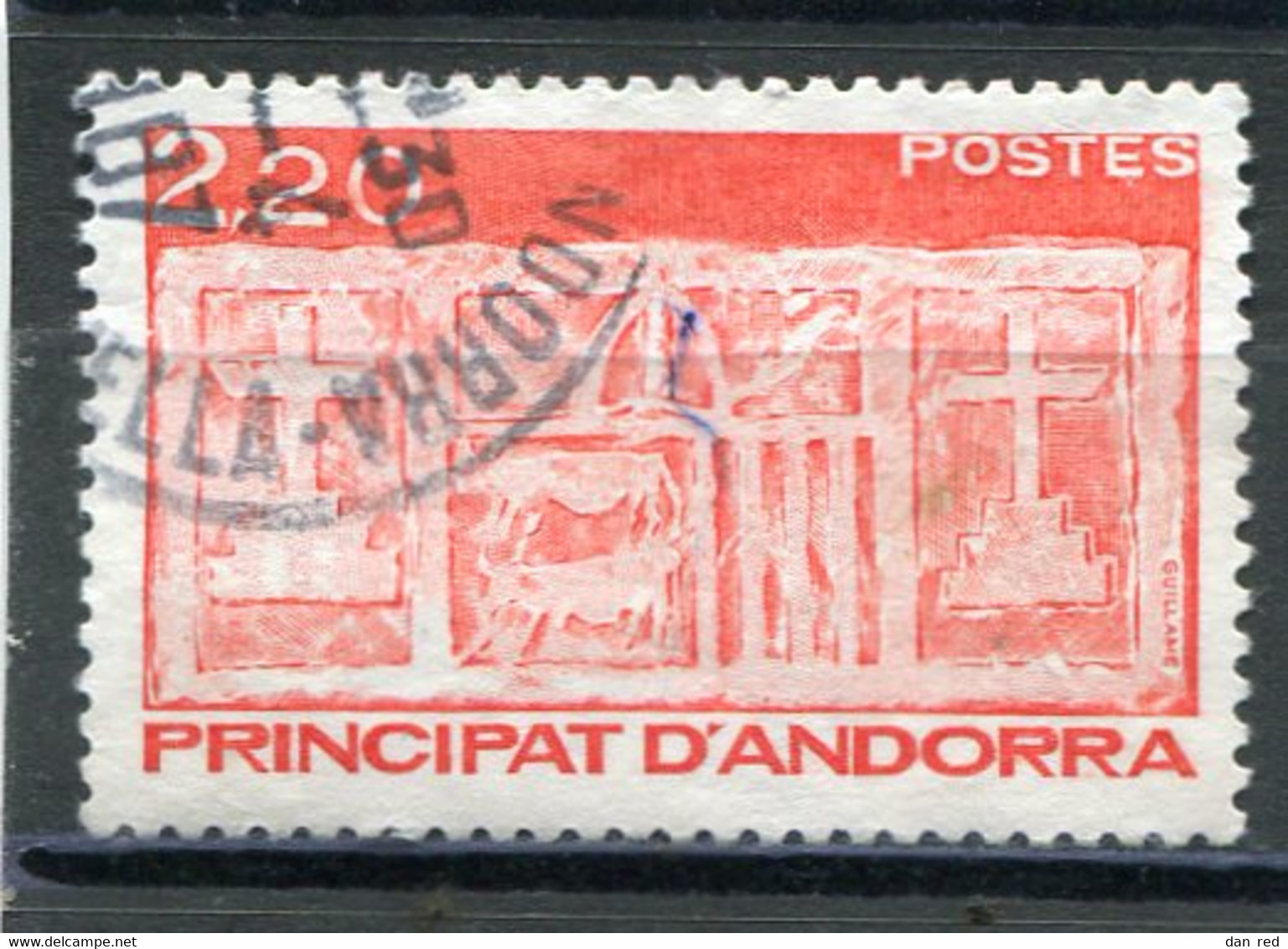 ANDORRE FRANCAISE  N° 357  (Y&T) (Oblitéré) - Usati