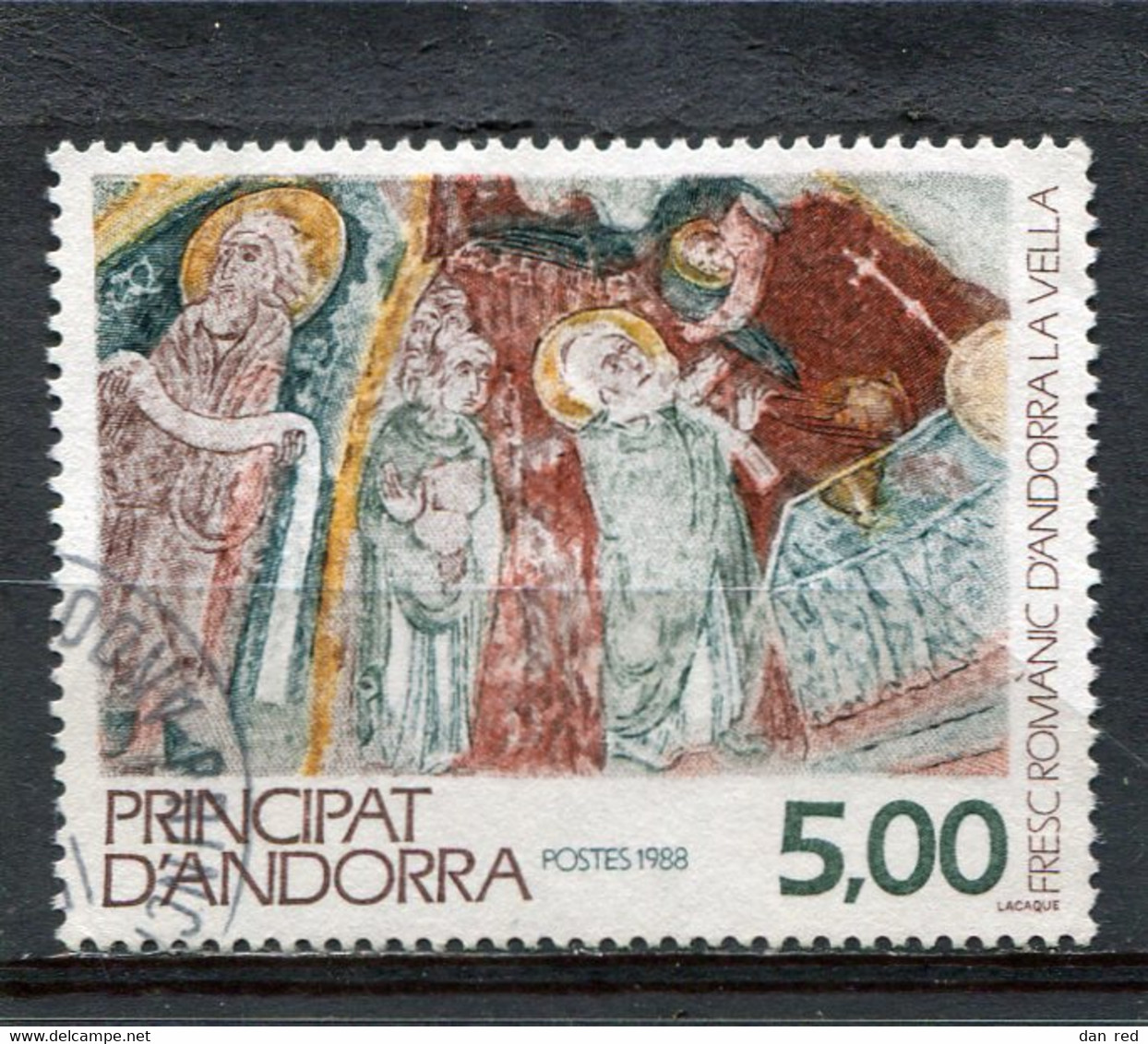 ANDORRE FRANCAISE  N° 375  (Y&T) (Oblitéré) - Used Stamps