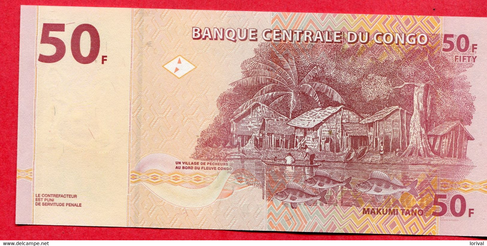50 Franc 2013 Neuf 3 Euros - Republic Of Congo (Congo-Brazzaville)