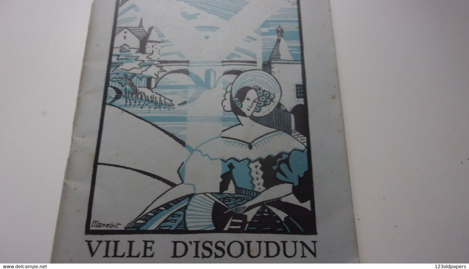 ♥️ ♥️ BERRY ISSOUDUN 1930 CENTENAIRE DU  ROMANTISME  COUV  O LANEBIT GEORGE SAND LES MAIRES ... 68 PAGES - Centre - Val De Loire