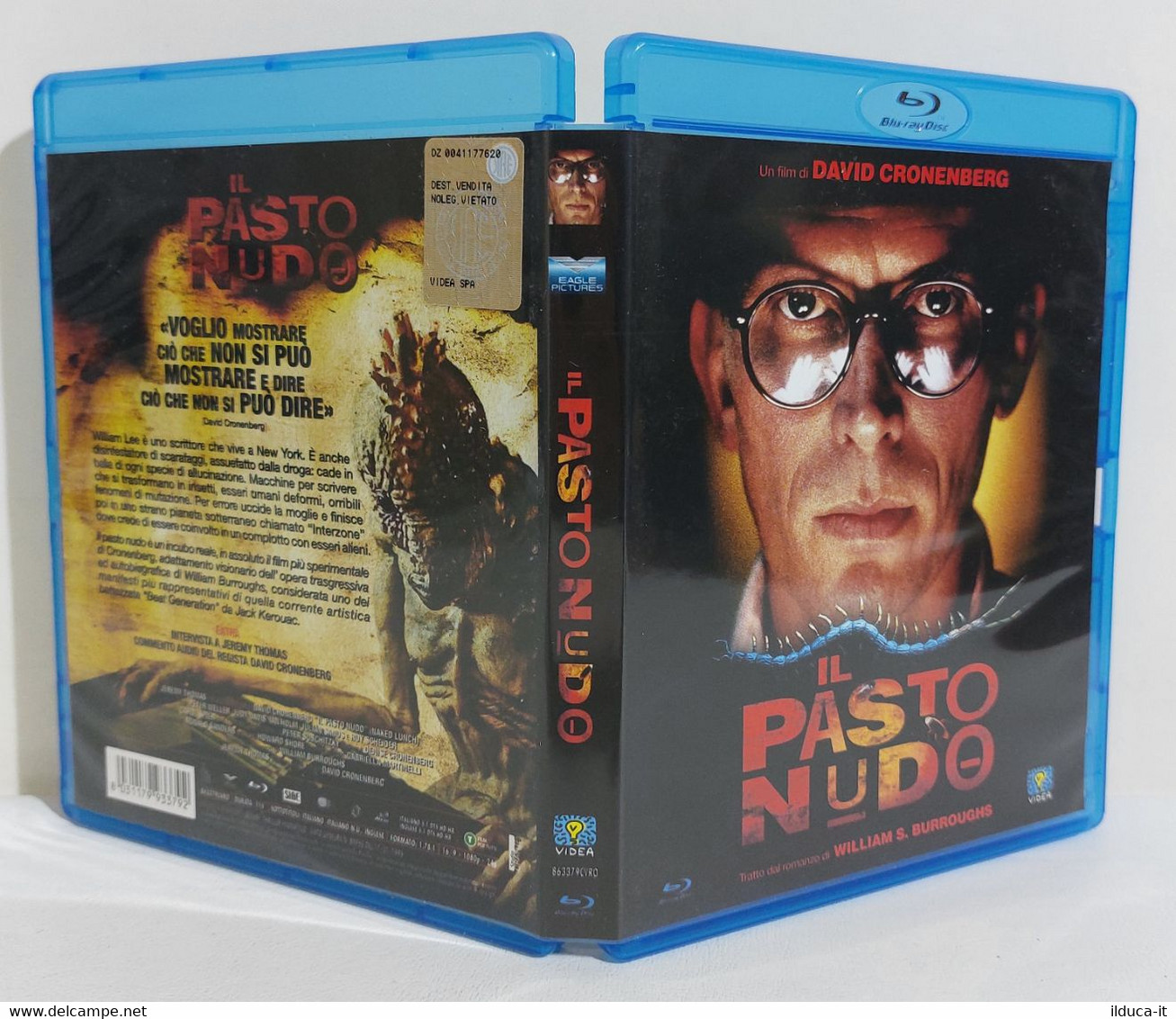 I107600 Blu-ray - IL PASTO NUDO (1991) - Peter Weller - Horreur