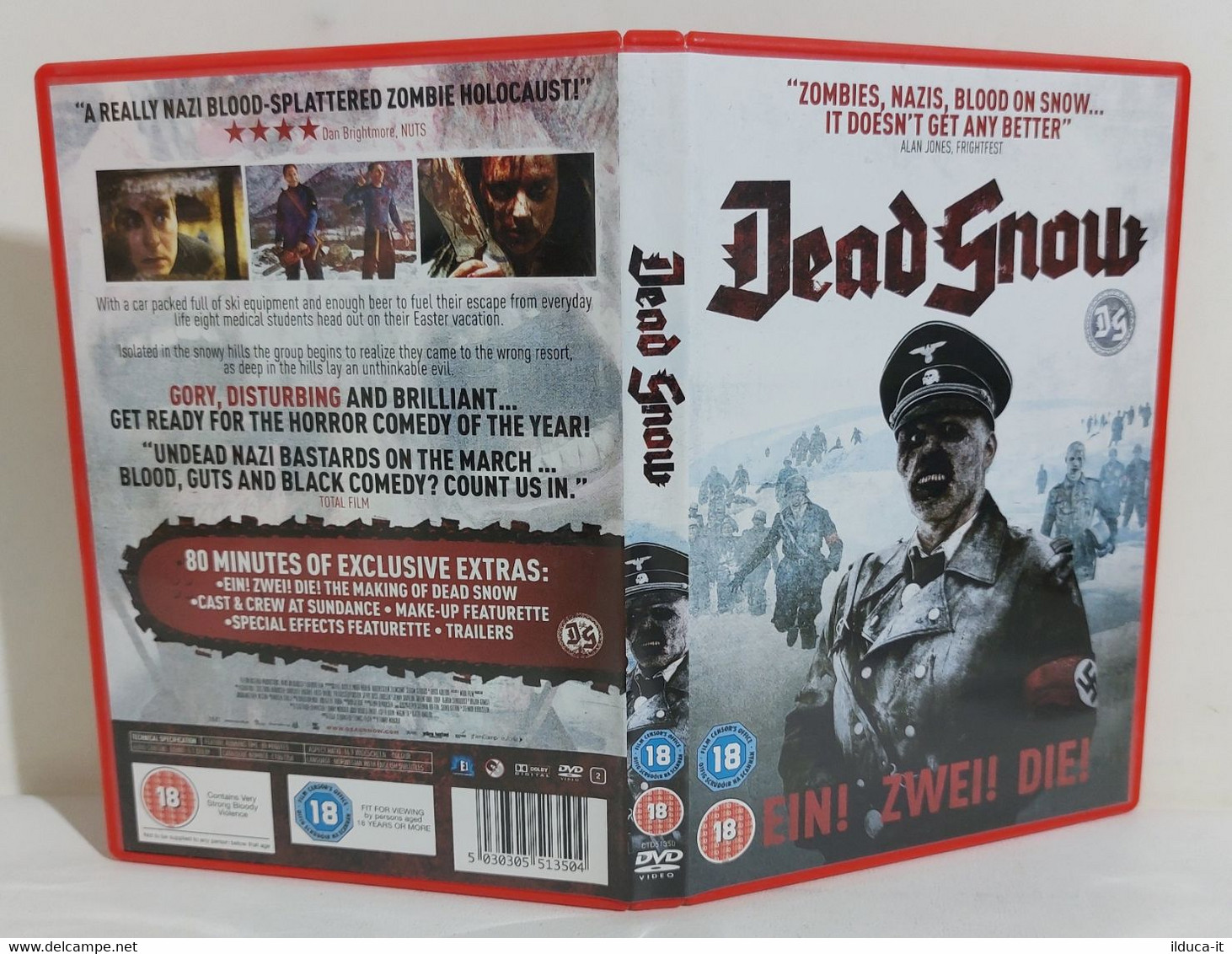 I107614 DVD - DEAD SNOW (2009 Ver. Norvegia) - Vegar Hoel - Horreur