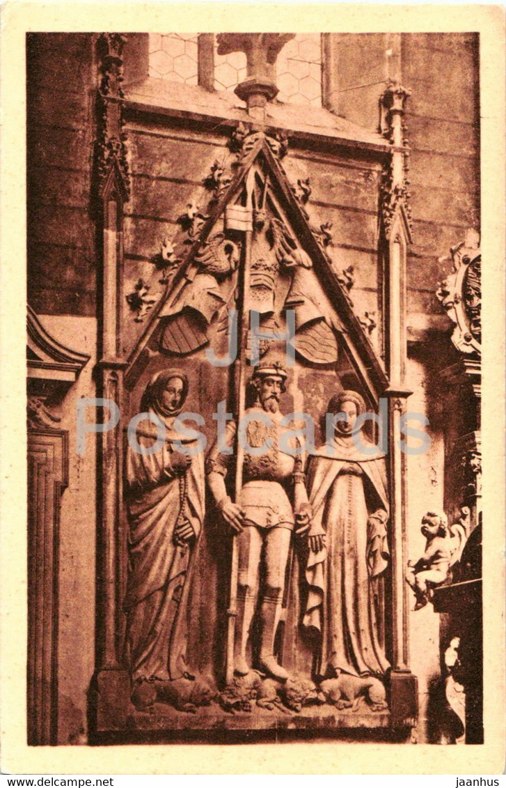 Wertheim A M - Graf Johann I Mit Seinen Beiden Frauen - Old Postcard - Germany - Unused - Wertheim