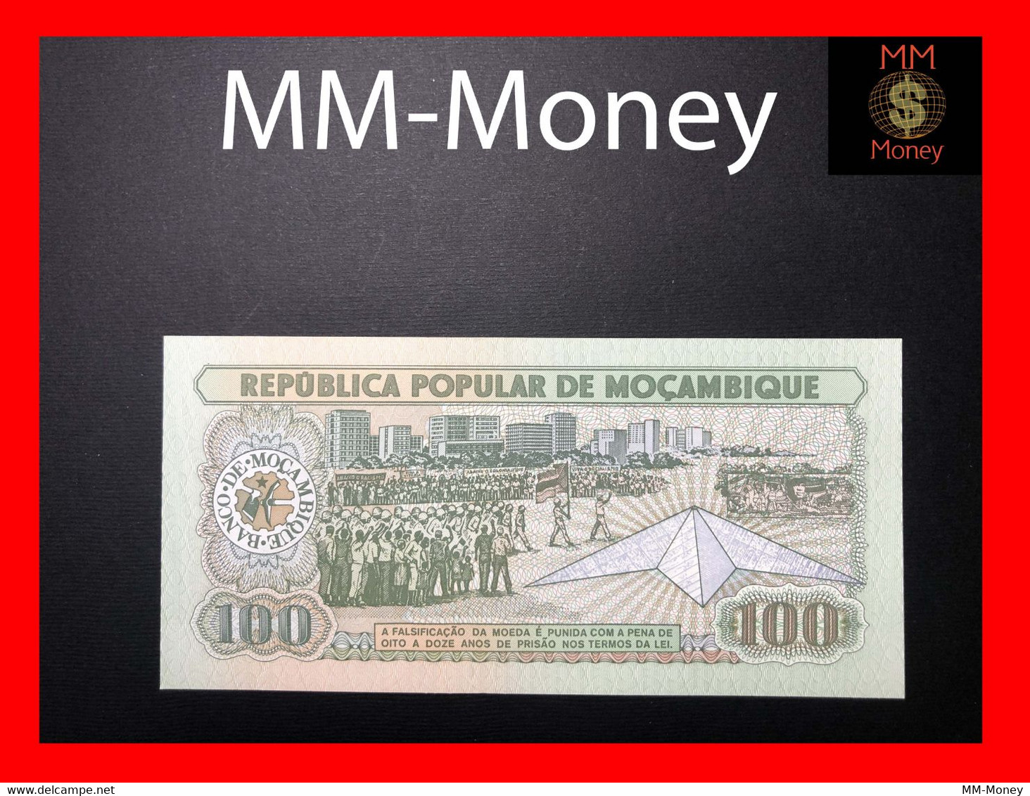 MOZAMBIQUE 100 Meticais  16.6.1989  P. 130  UNC - Mozambique