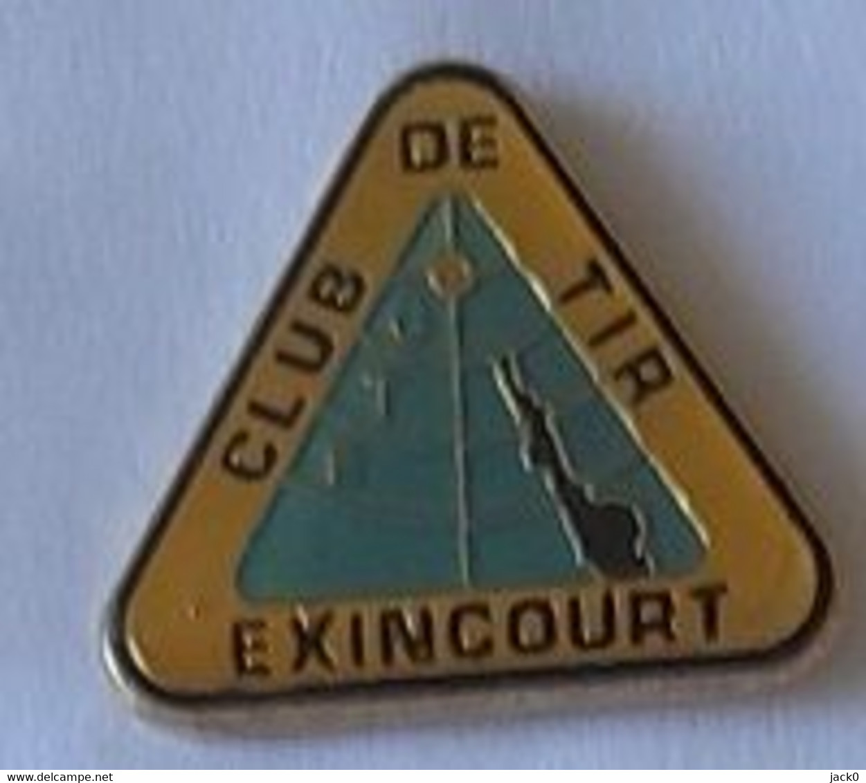 Pin's  Ville, CLUB  DE  TIR  à  EXINCOURT  ( 25 ) - Administrations