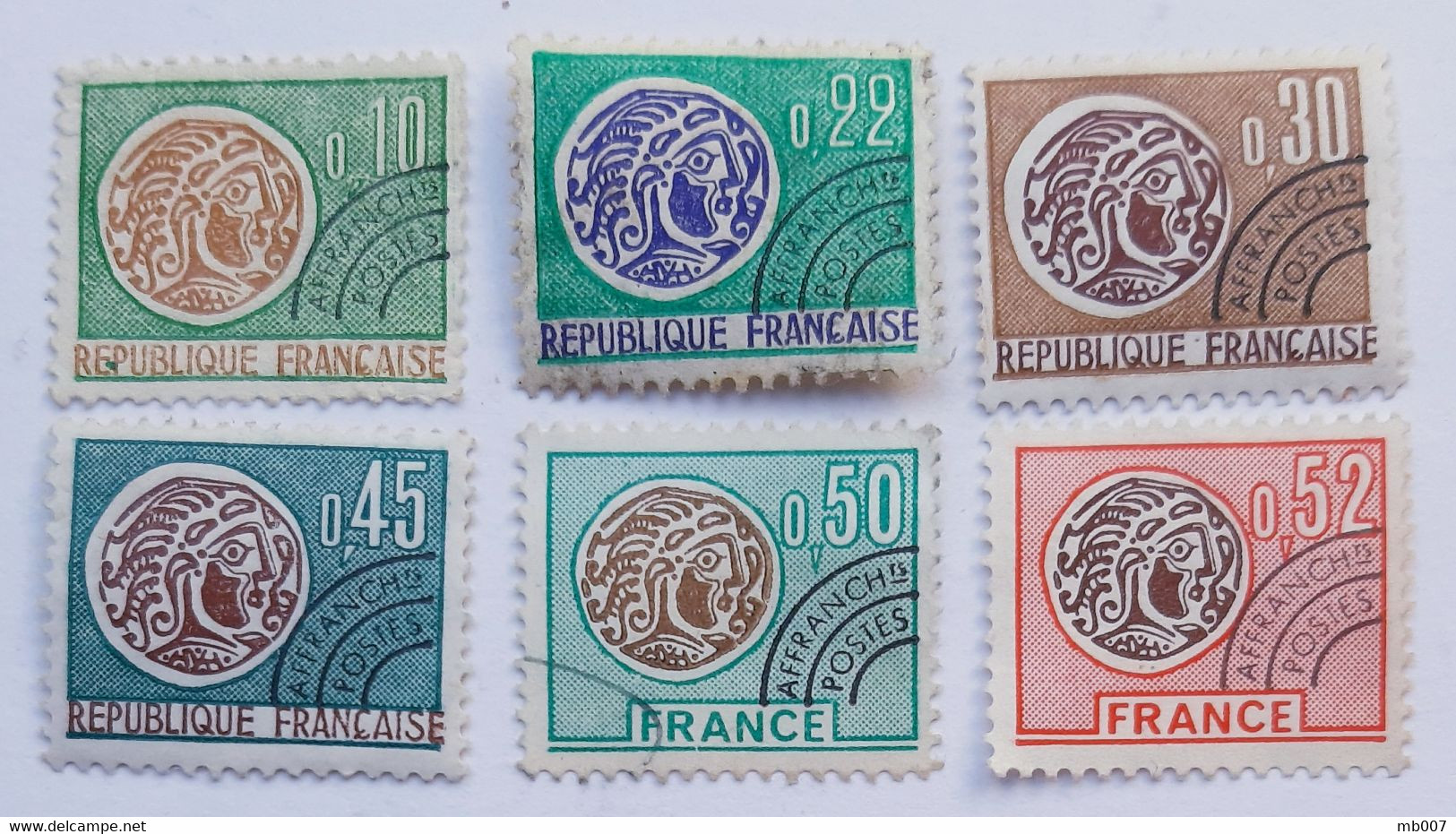 France -  Monnaie Gauloise Préoblitéré - Autres & Non Classés