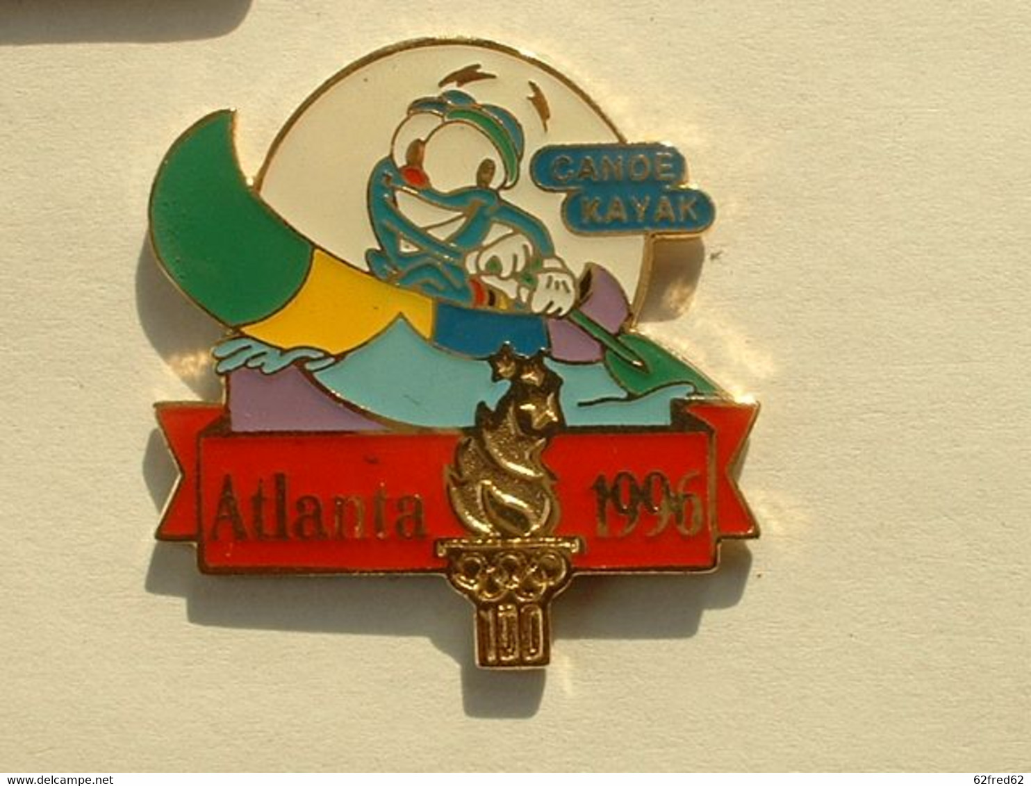 PIN'S CANOË KAYAK  - J.O ATLANTA 1996 - Kano