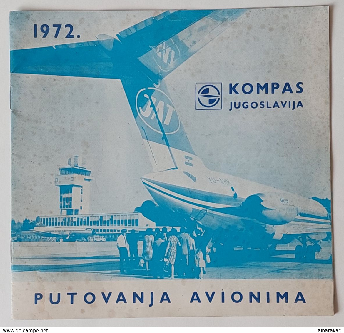 Yugoslavia - Aerodrome JAT - Kompas Flight Program 1972 - Welt