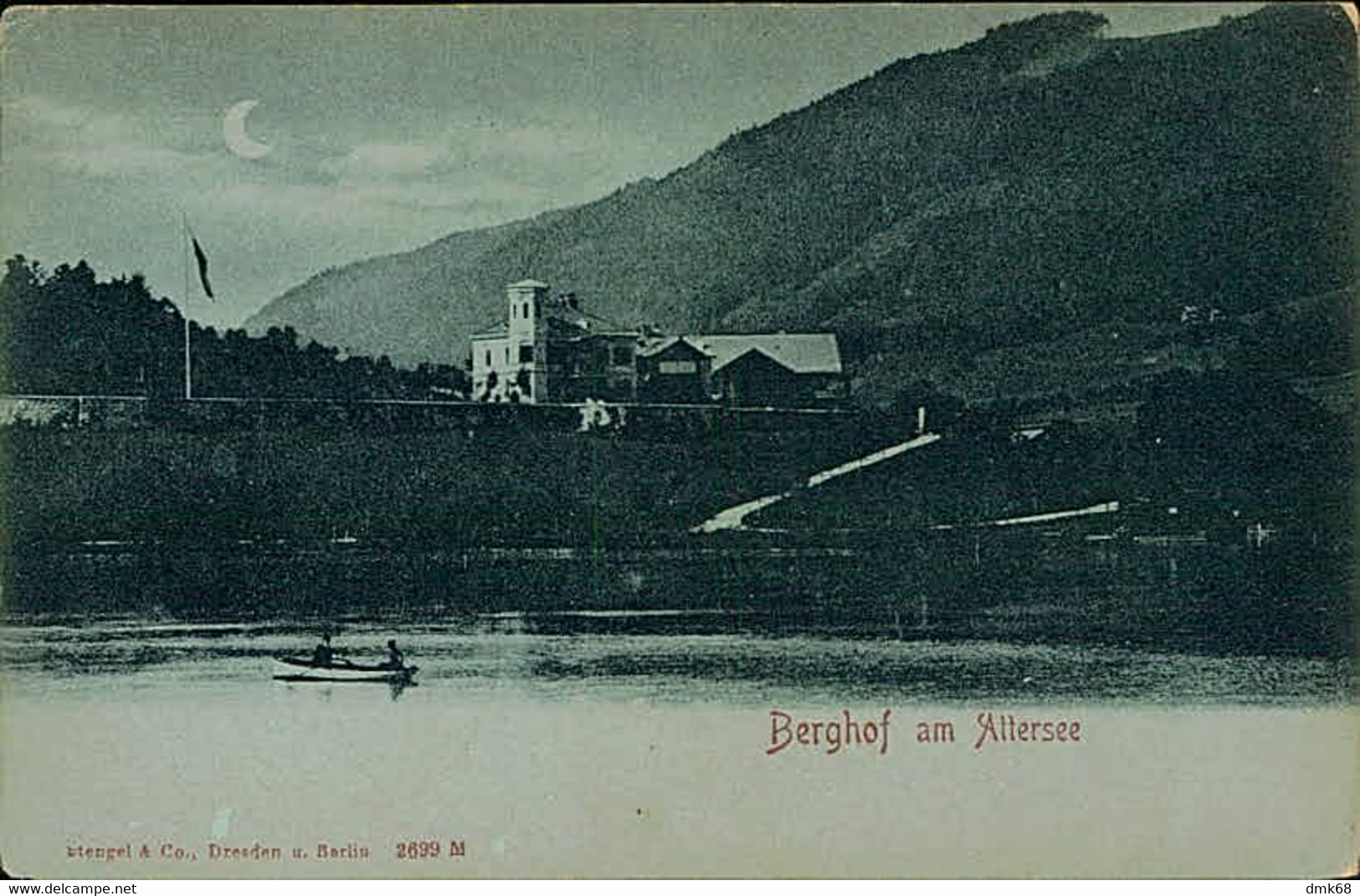 AK AUSTRIA - BERGHOF AM ATTERSEE - PANORAMA - EDIT STENGEL & CO - 1900s (14579) - Altheim