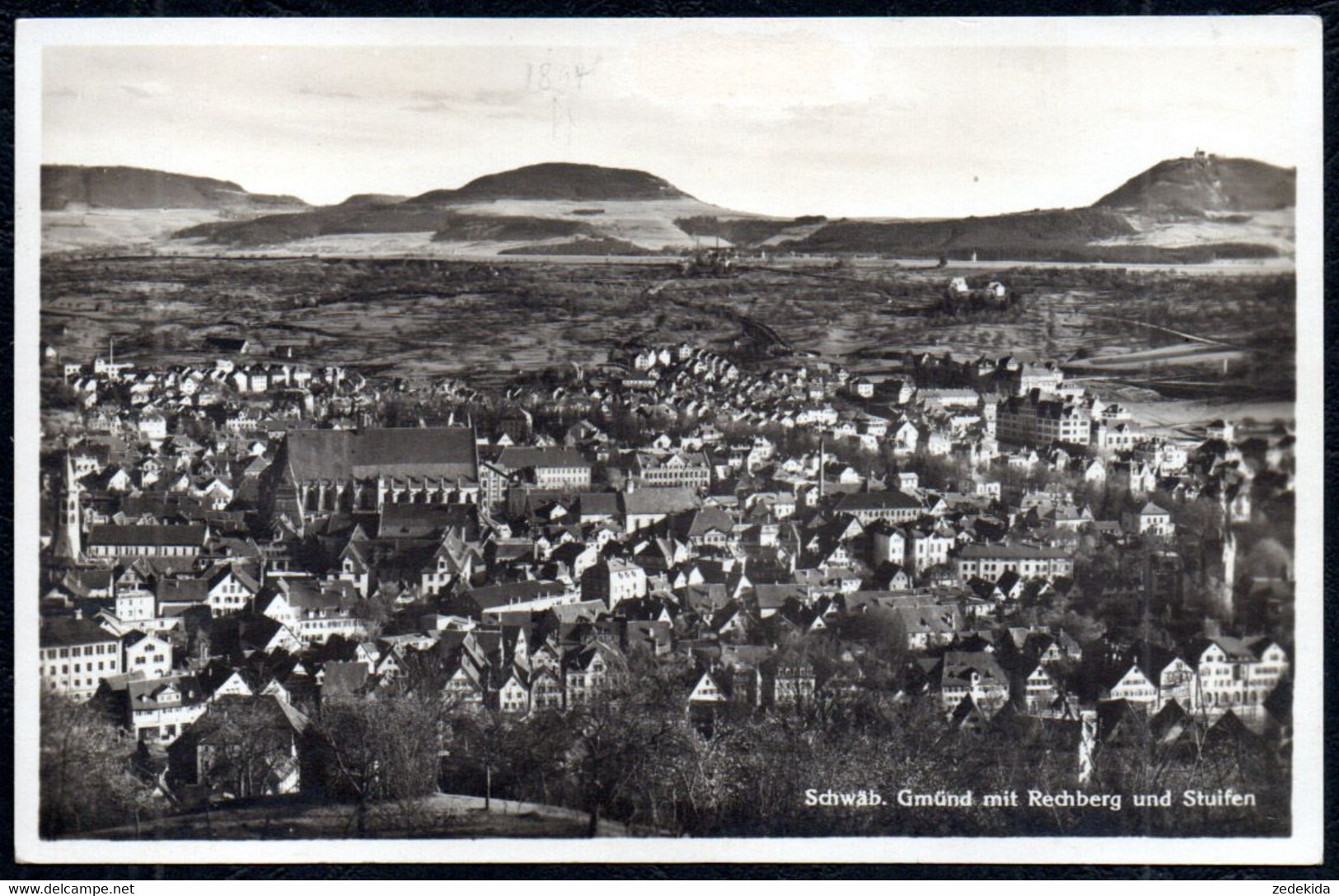 F9809 - TOP Schwäbisch Gmünd Rechenberg Stuifen - H. Sting - Schwaebisch Gmünd