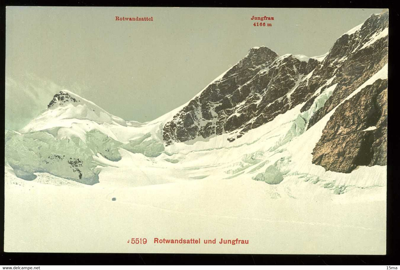 Rotwandsattel Und Jungfrau Photoglob - Autres & Non Classés