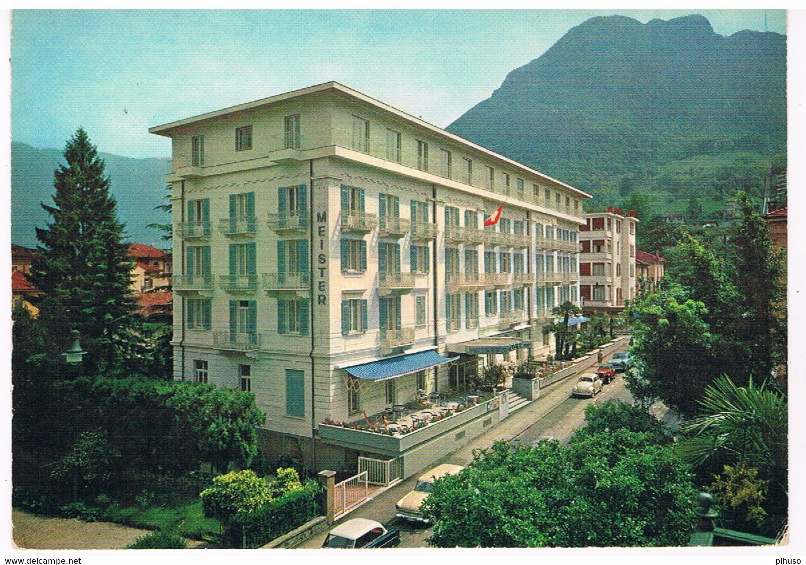 CH-7432  TICINO-PARADISO  : Hotel Meister - Paradiso