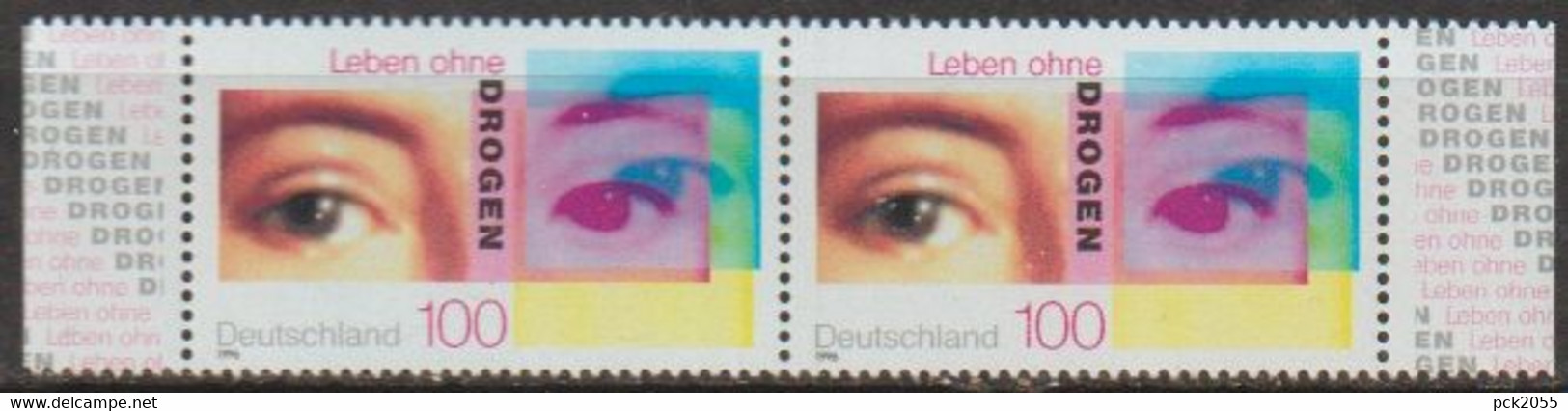 BRD 1996 MiNr.1882 Paar ** Postfrisch Kampagne Gegen Drogenmissbrauch (A 2895)günstige Versandkosten - Unused Stamps