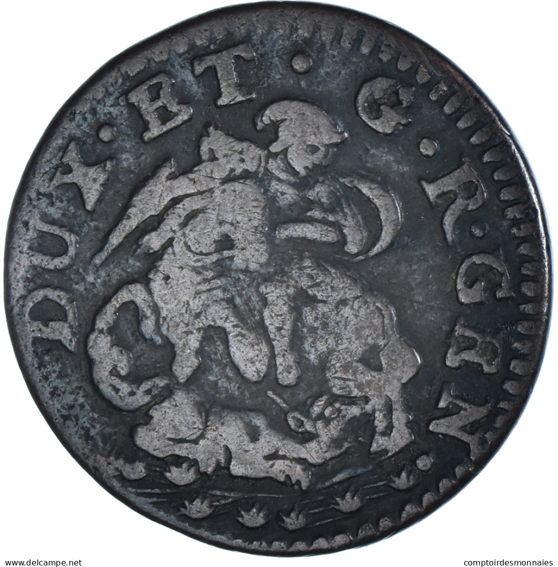 Monnaie, États Italiens, GENOA, 5 Soldi, 1792, Gênes, TB+, Billon - Genes