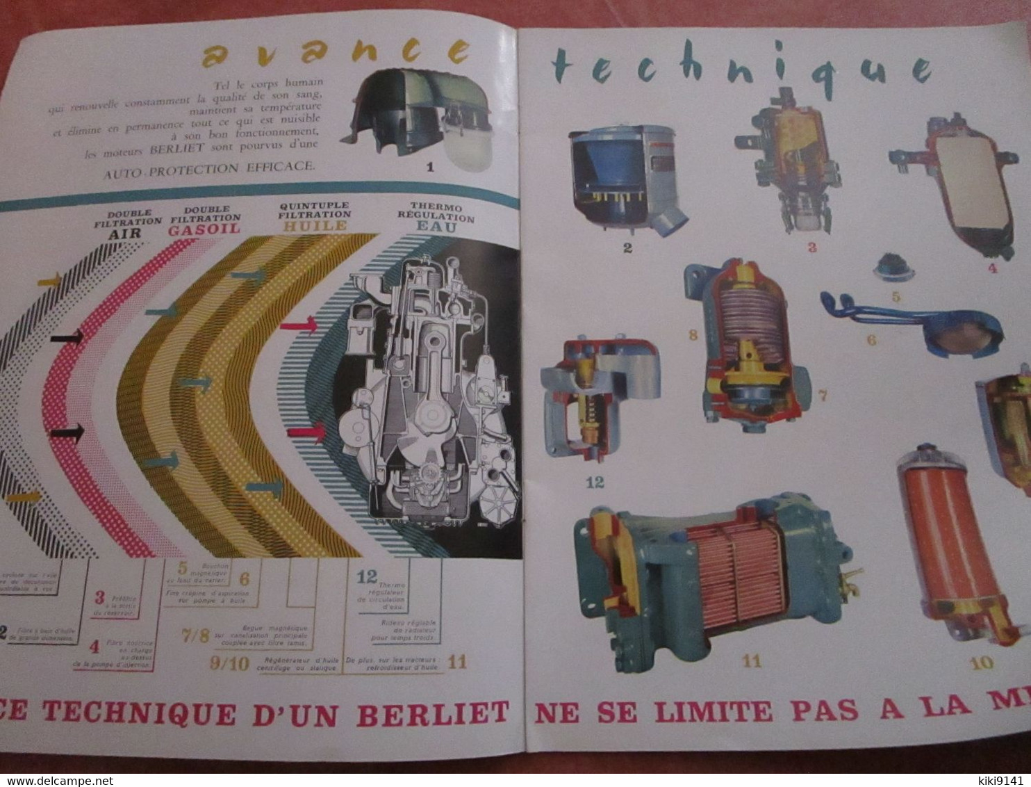 BERLIET - POIDS LOURDS - 60 Années D'Expérience (16 Pages) - Camions