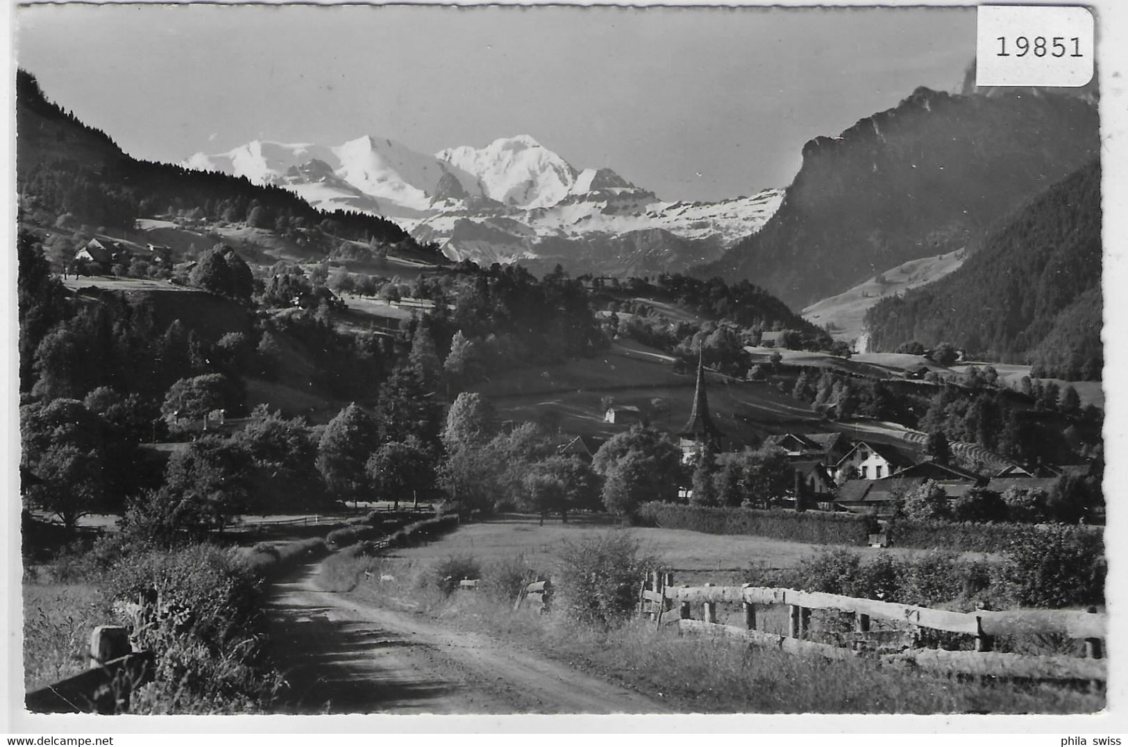 Reichenbach BE Mit Blümlisalp - Reichenbach Im Kandertal