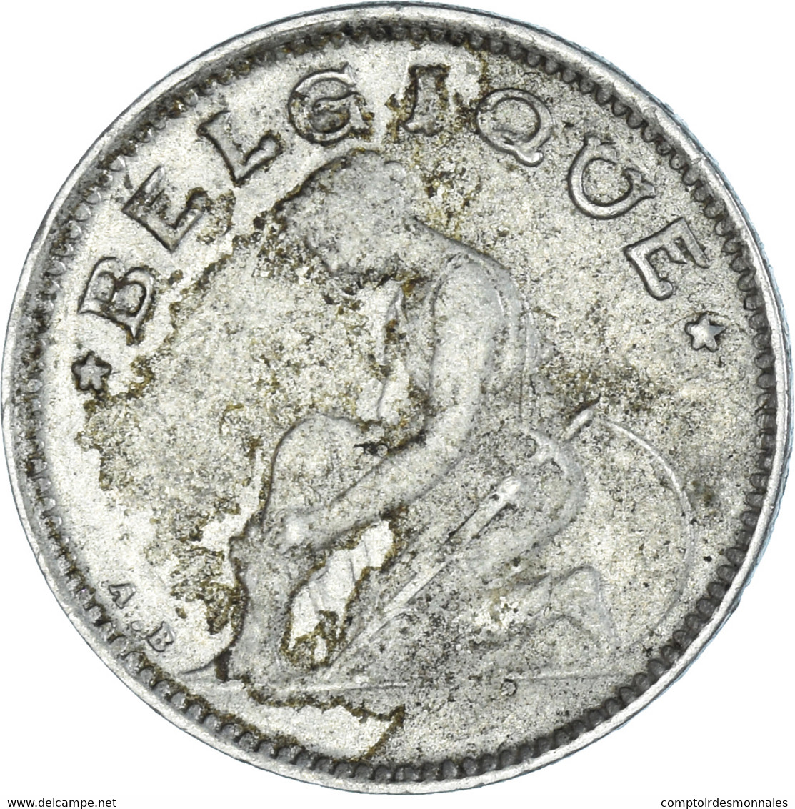 Monnaie, Belgique, 50 Centimes, 1927, Bruxelles, Bon Pour, TB, Nickel, KM:87 - 50 Cent
