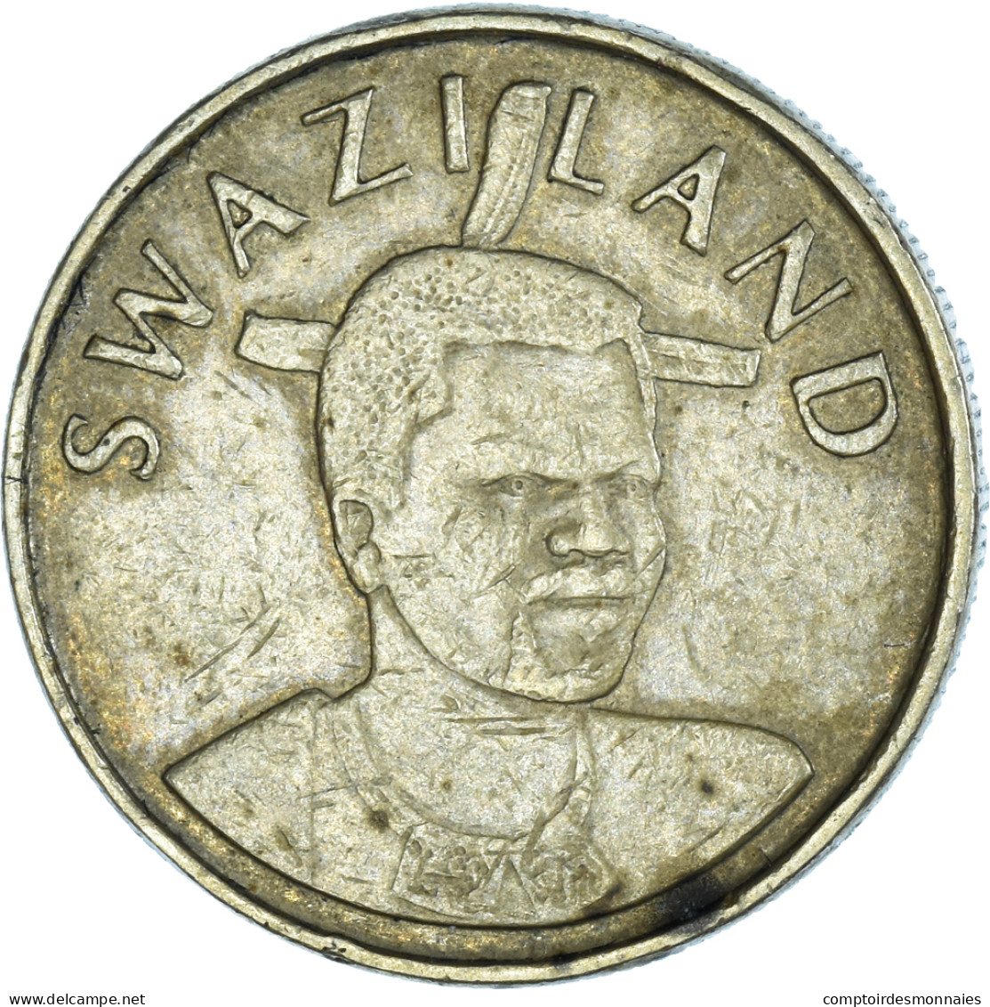 Monnaie, Eswatini, King Msawati III, Lilangeni, 2009, British Royal Mint, TB - Swaziland