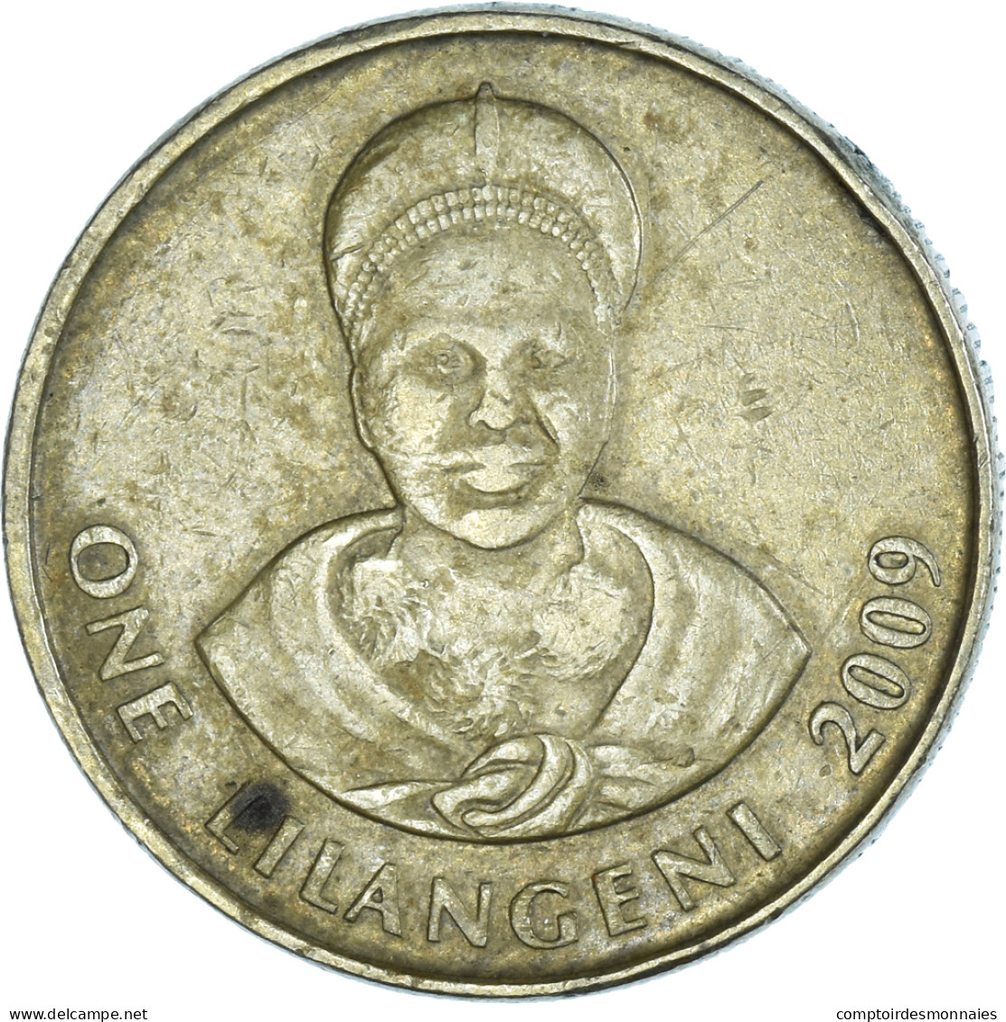 Monnaie, Eswatini, King Msawati III, Lilangeni, 2009, British Royal Mint, TB - Swaziland