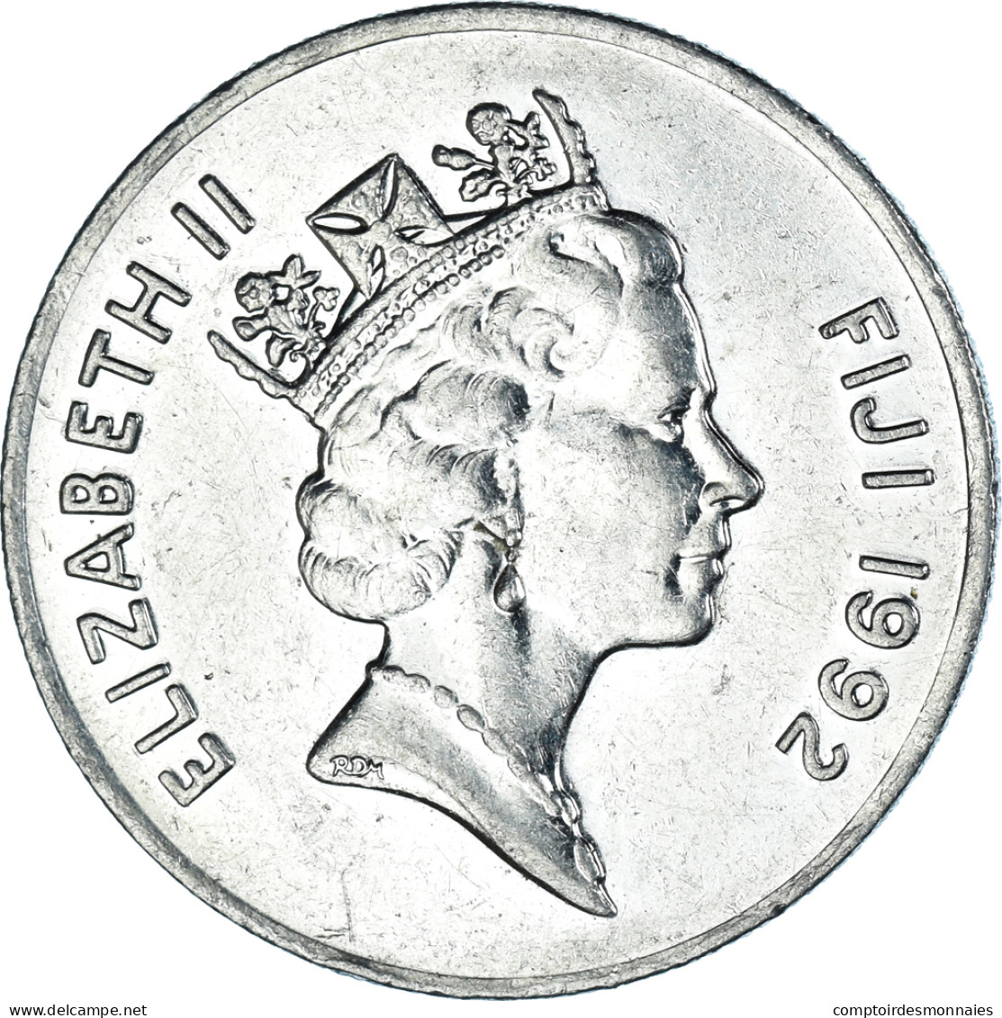 Monnaie, Fidji, 10 Cents, 1992 - Fidschi