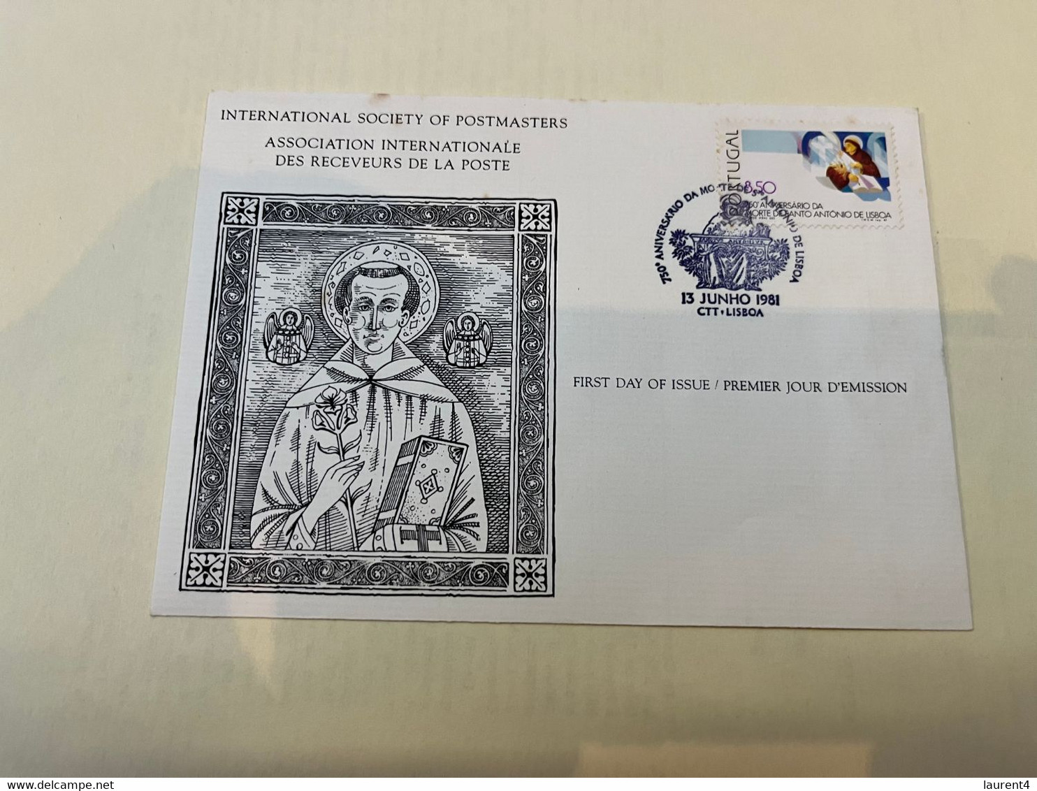 (2 J 16 A) Portugal - Silver Stamp + FDC + Mint Stamp - Religious (1981) - Sonstige & Ohne Zuordnung