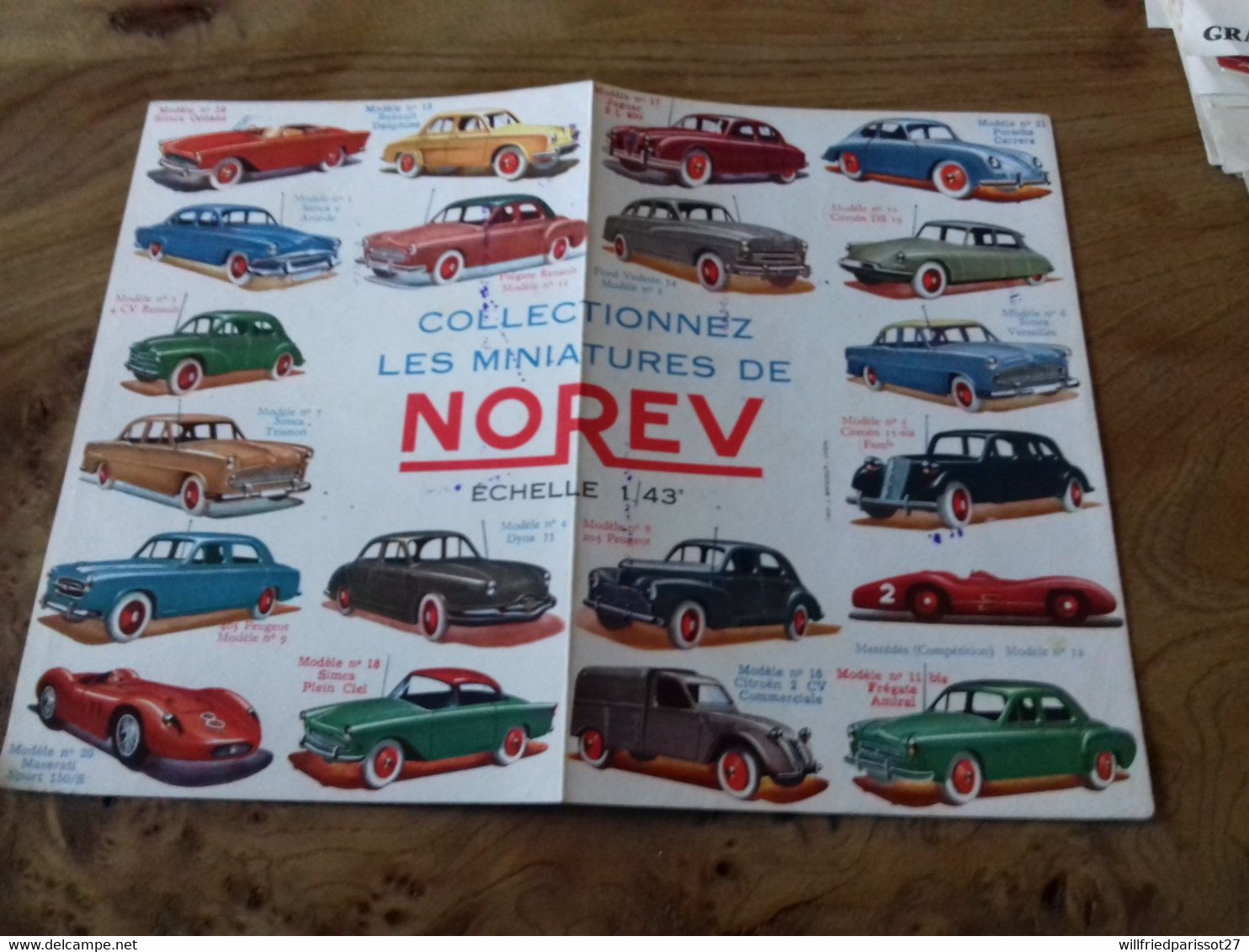 27/ BUVARD NOREV COLLECTIONNEZ LES MINIATURES - Koek & Snoep