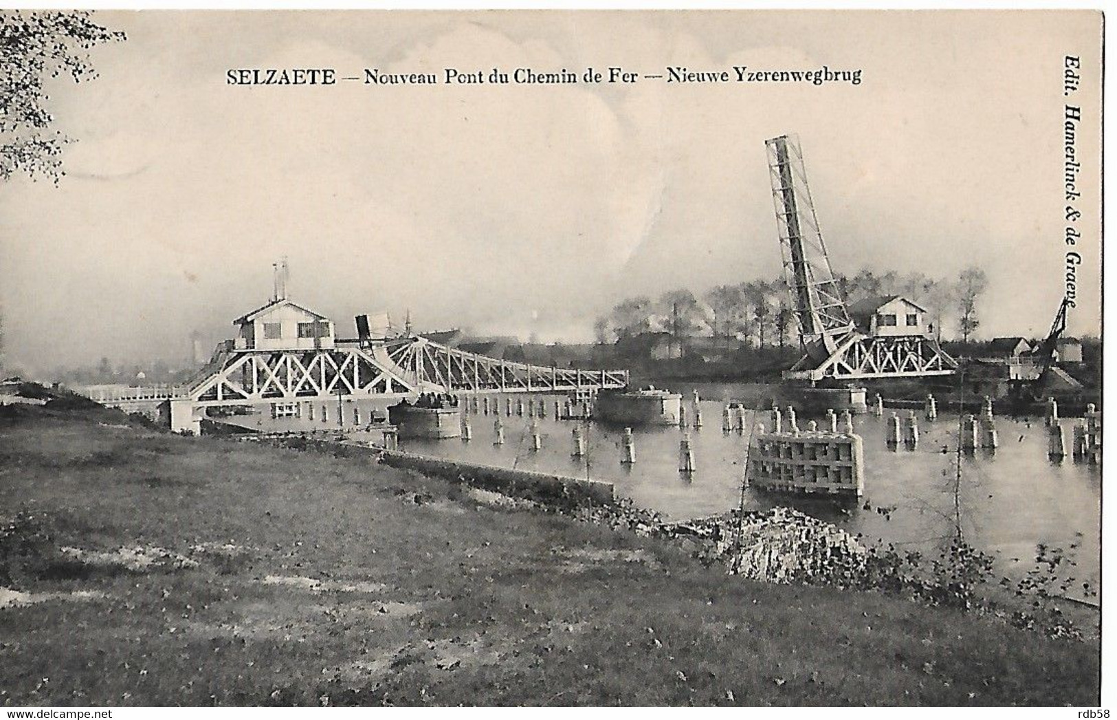 Zelzate Nieuwe Yzerenwegbrug - Zelzate