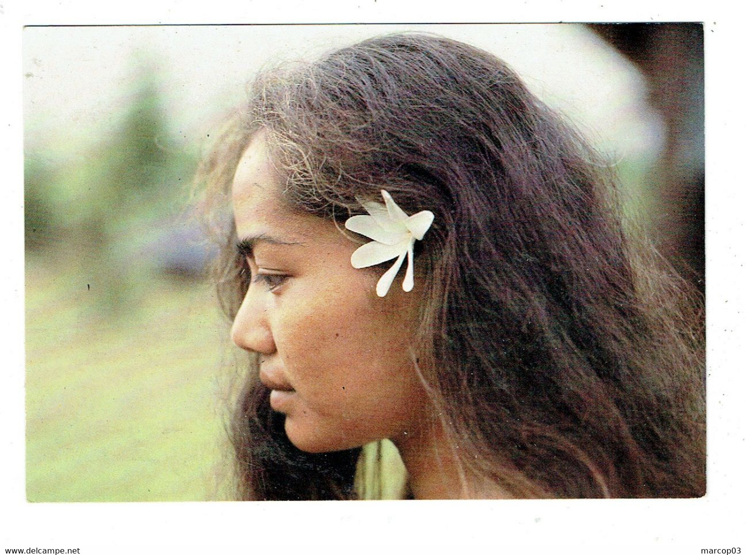 WALLIS ET FUTUNA Jeune Fille Wallisienne Plan Peu Courant - Wallis Und Futuna
