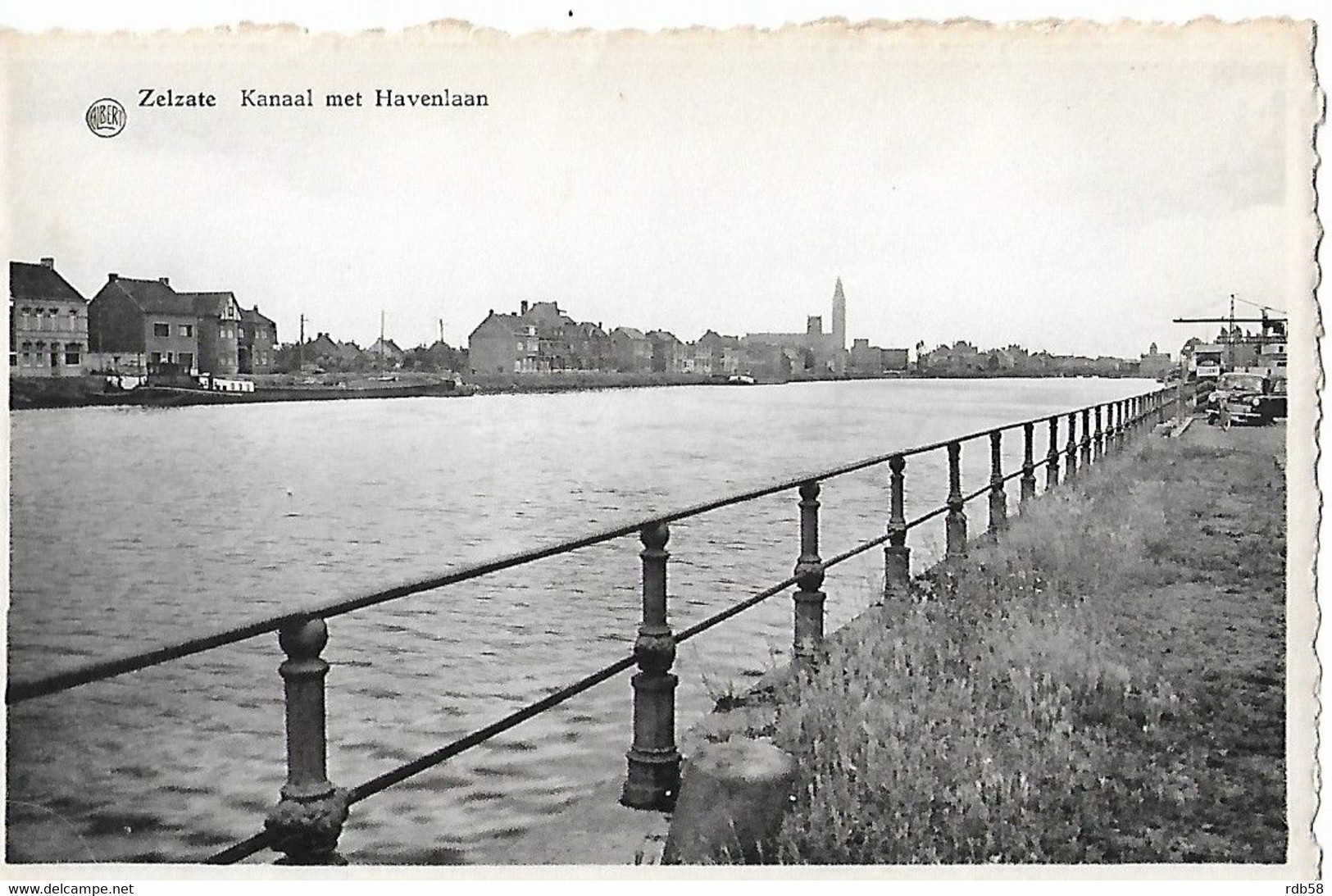 Zelzate Kanaal Met Havenlaan - Zelzate