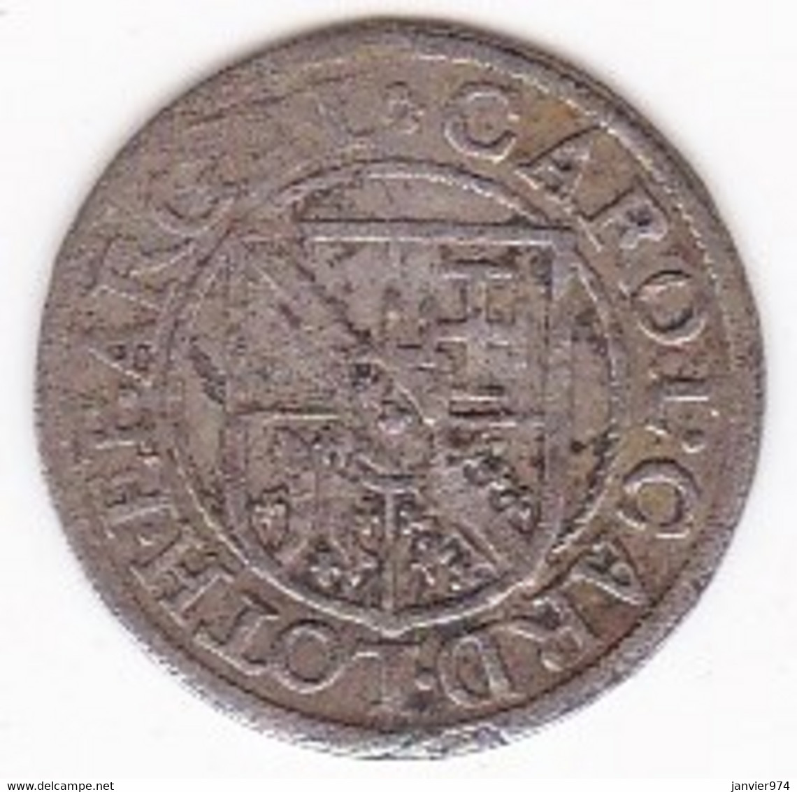 Alsace. Evêché De Strasbourg. 1 Kreuzer ND (1592-1607). Charles II De Lorraine En Argent . TRES RARE - Lorraine