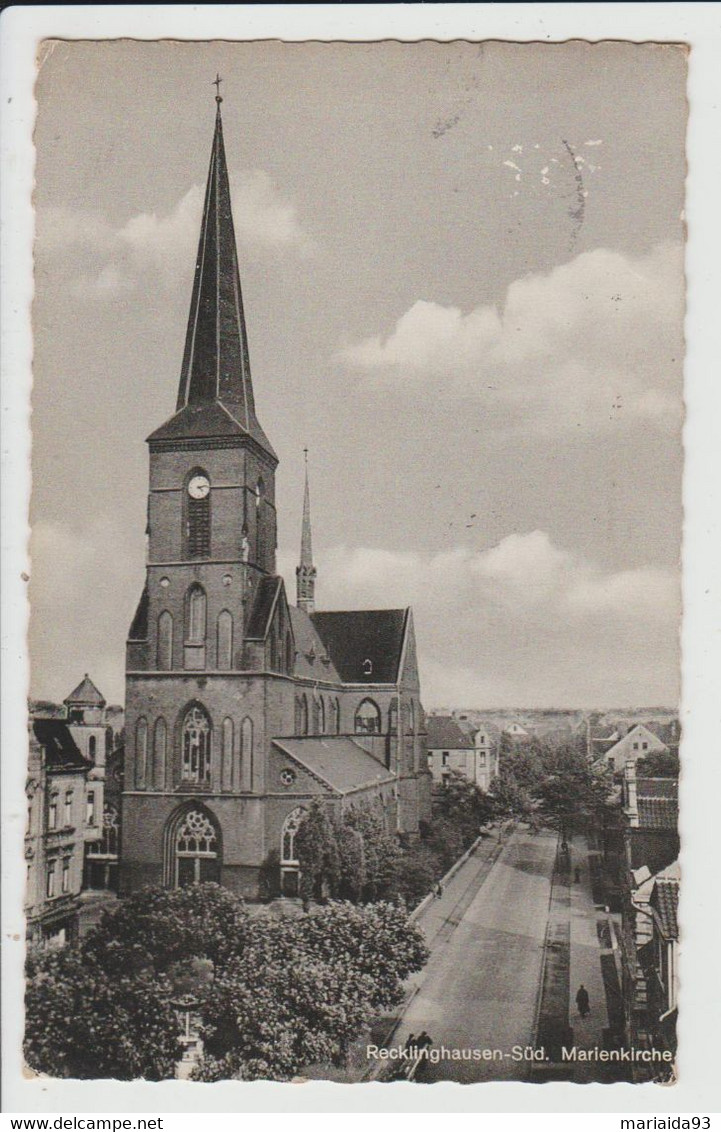 RECKLINGHAUSEN - ALLEMAGNE - RECKLINGHAUSEN SUD - MARIENKIRCHE - Recklinghausen