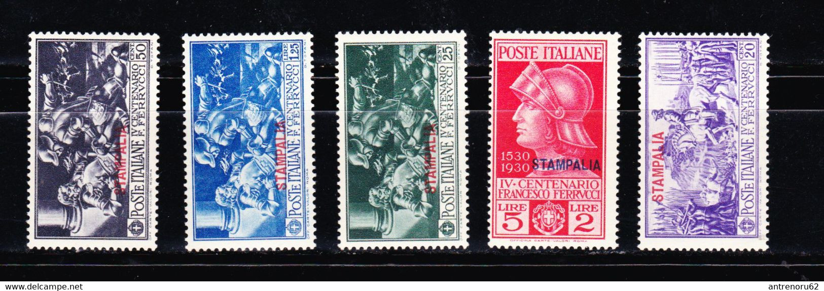 STAMPS-ITALY-STAMPALIA-1930-UNUSED-MNH**-SEE-SCAN - Egeo (Stampalia)