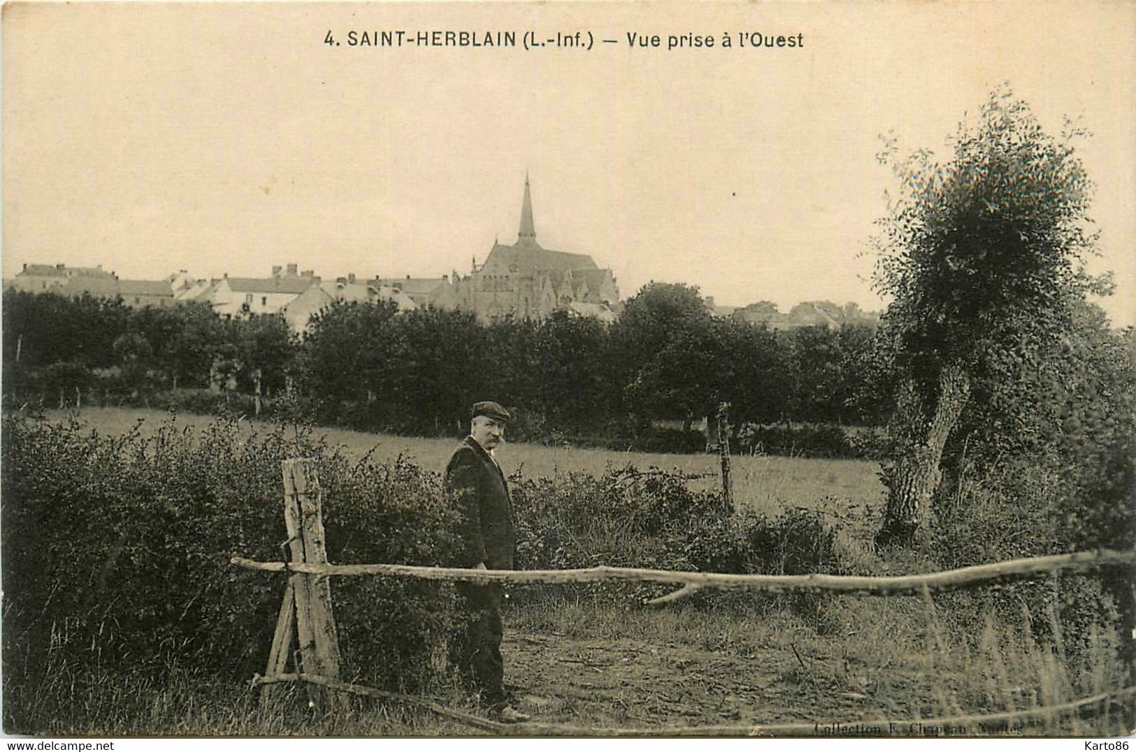 St Herblain * Vue Du Village , Prise à L'ouest - Saint Herblain