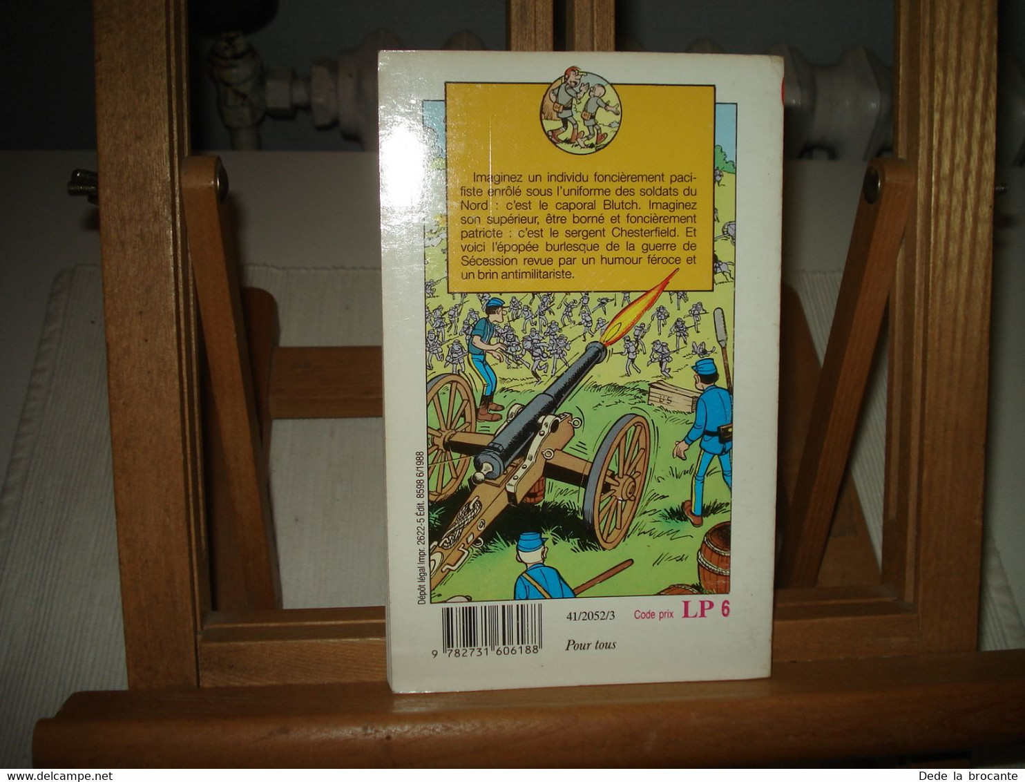 C23 / Collection  " Livre De Poche  "  N° 2052 - Tuniques Bleues " La Prison De Robertsonville " - Lambil Et Cauvin - Tuniques Bleues, Les