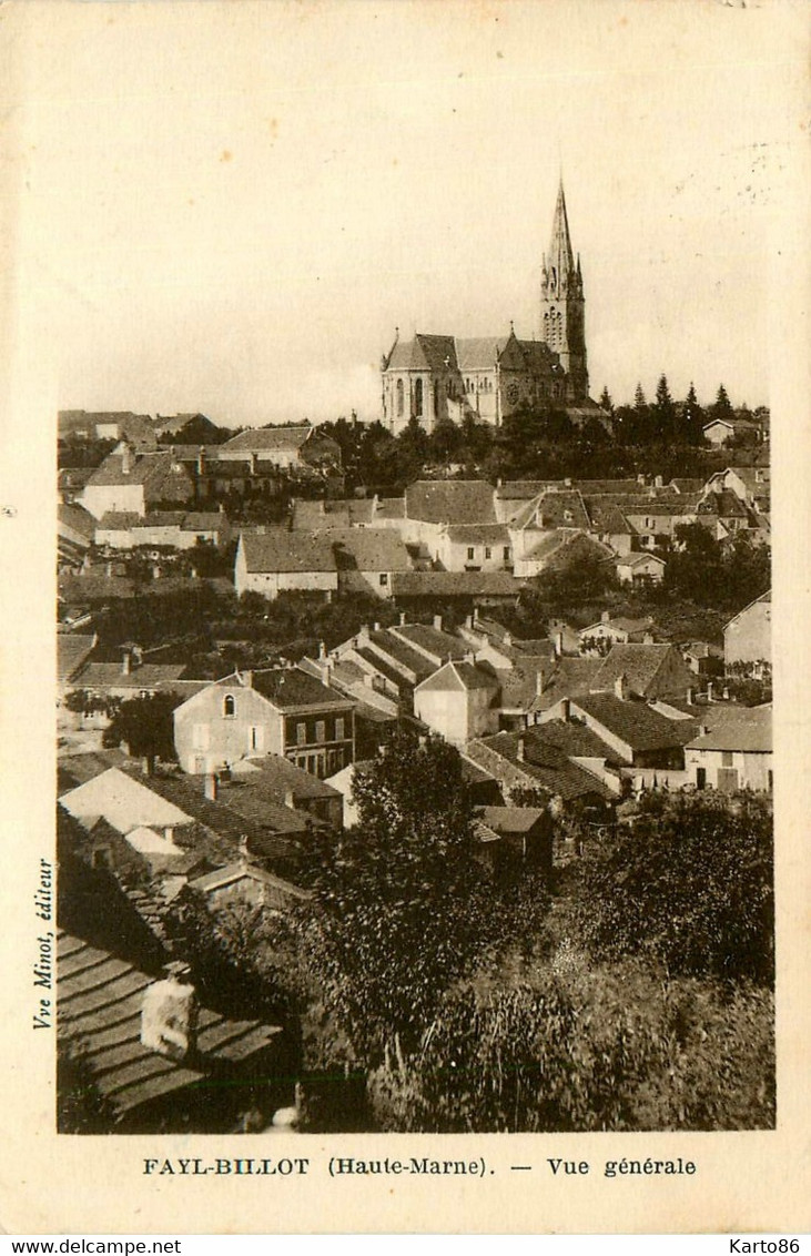 Fayl Billot * Vue Générale De La Commune - Fayl-Billot