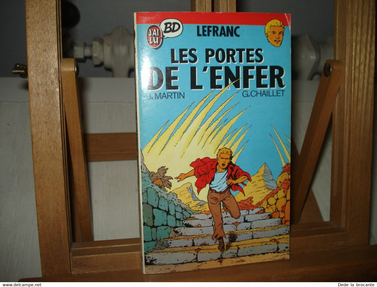 C23 / Collection  " J'ai Lu BD " N° 82 - Lefranc " Les Portes De L'enfer  " Martin Et Chaillet - Lefranc