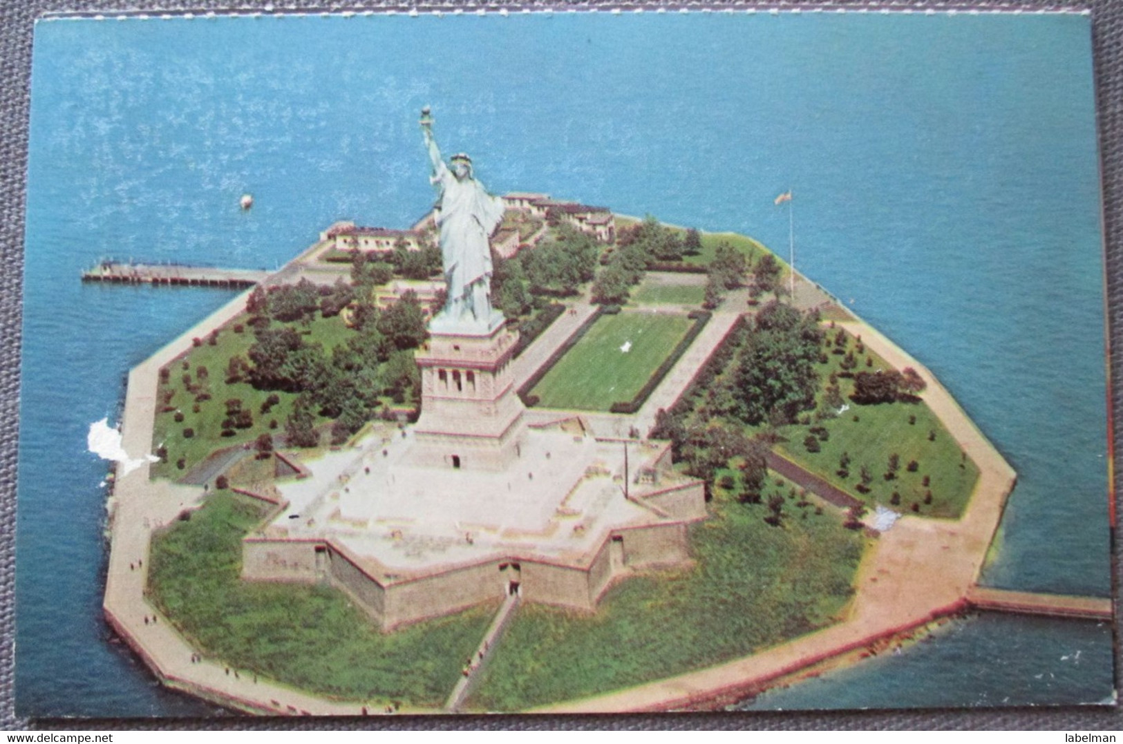 USA UNITED STATES NEW YORK STATUE OF LIBERTY NY HARBOUR CARD CARTE POSTALE ANSICHTSKARTE CARTOLINA POSTCARD PC CP AK - Saratoga Springs