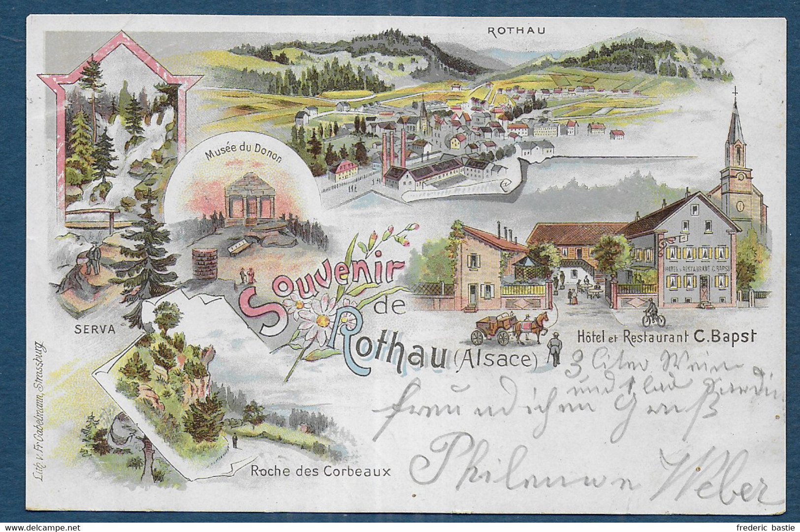 Souvenir De ROTHAU  1898 - Rothau